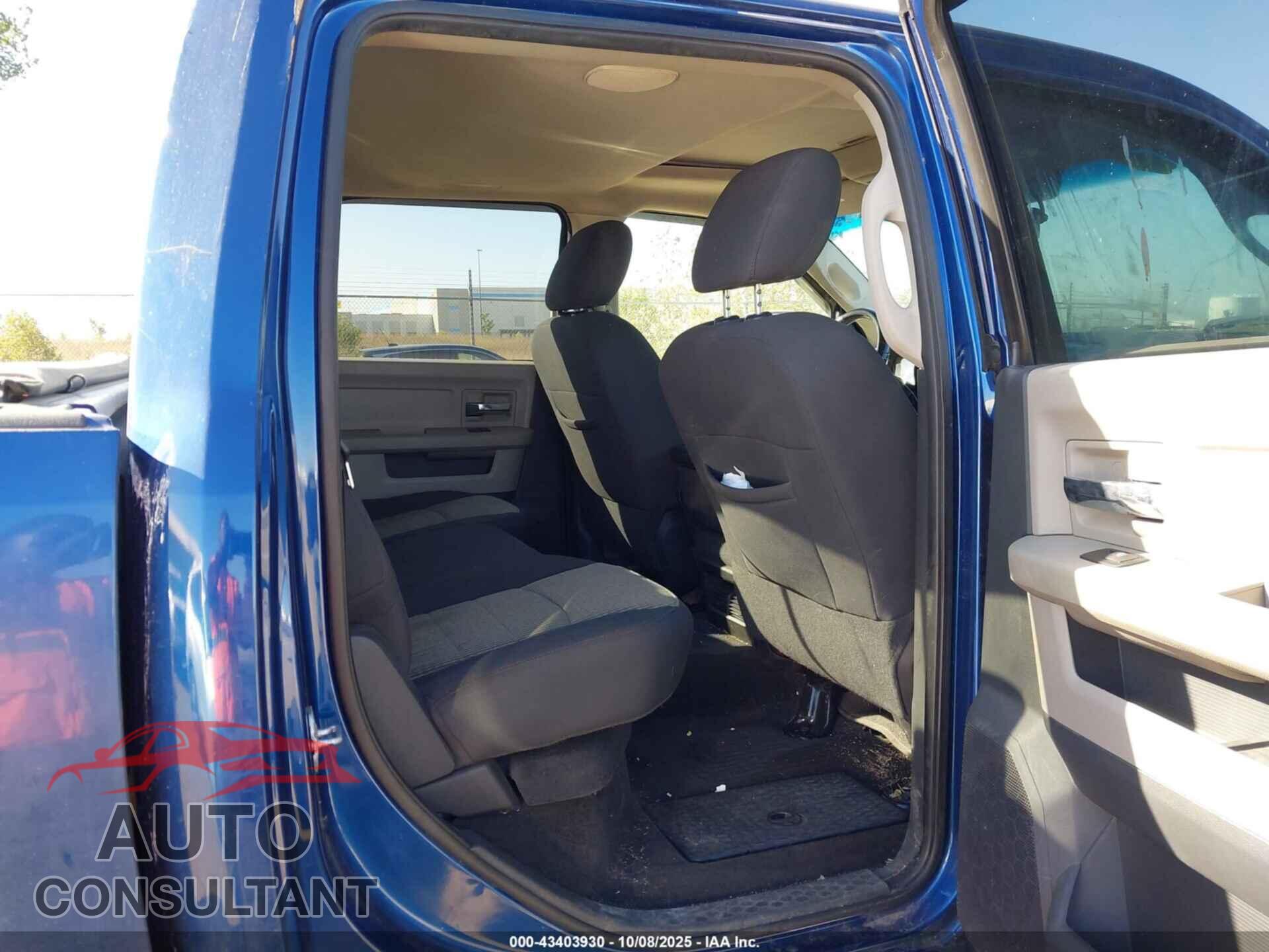 DODGE RAM 2500 2010 - 3D7TT2CTXAG182296