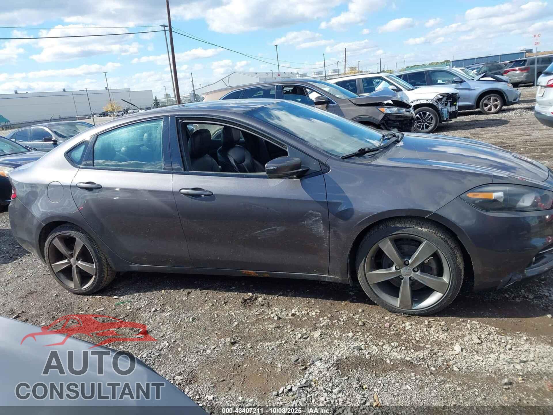DODGE DART 2015 - 1C3CDFEB0FD422645