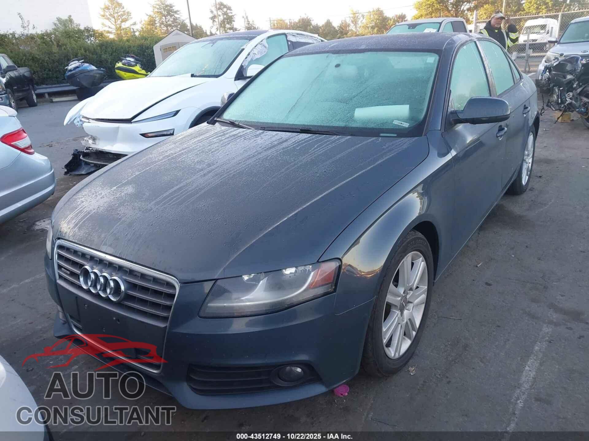 AUDI A4 2010 - WAUDFAFL0AN014148