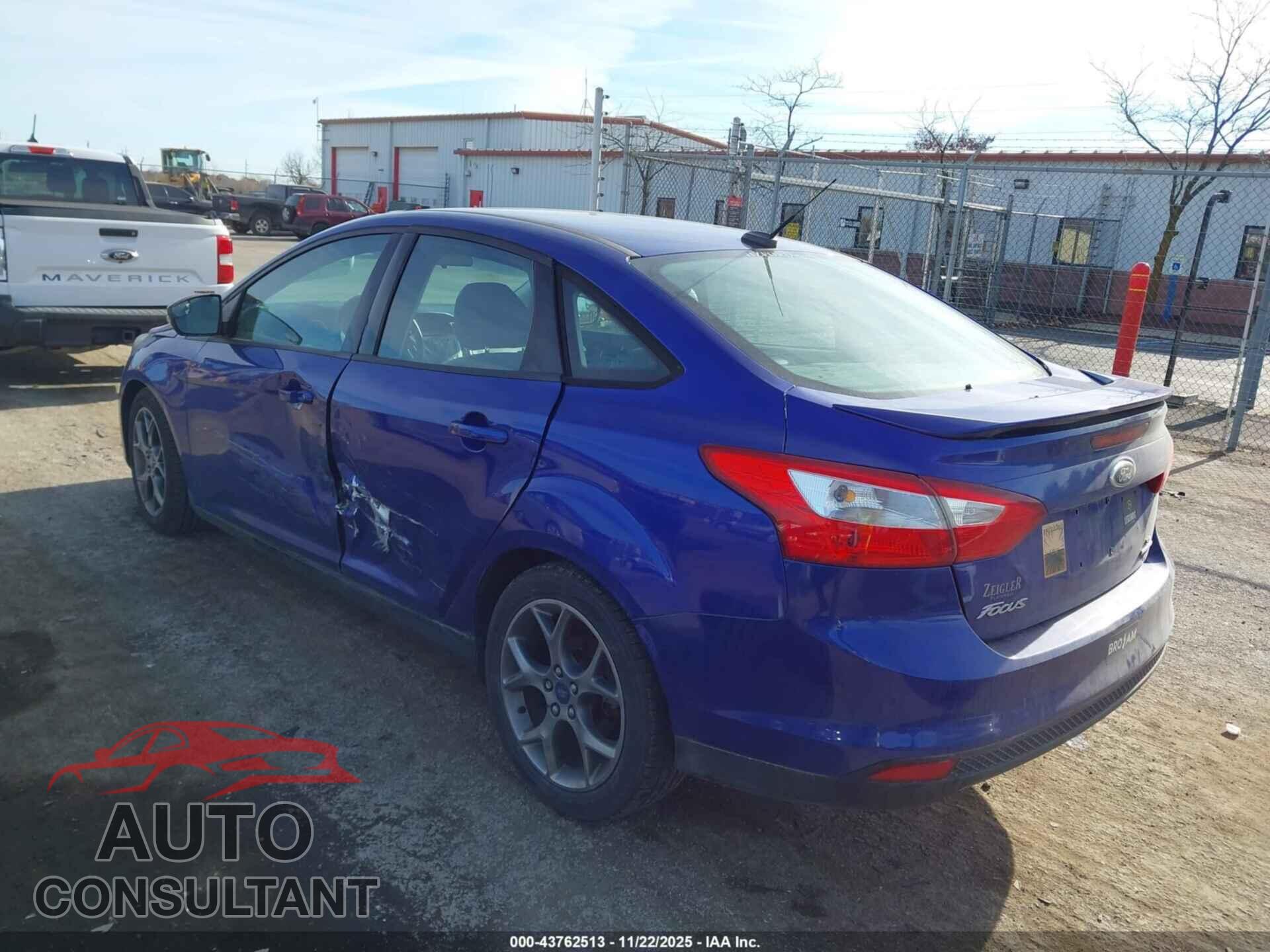 FORD FOCUS 2014 - 1FADP3F23EL371866