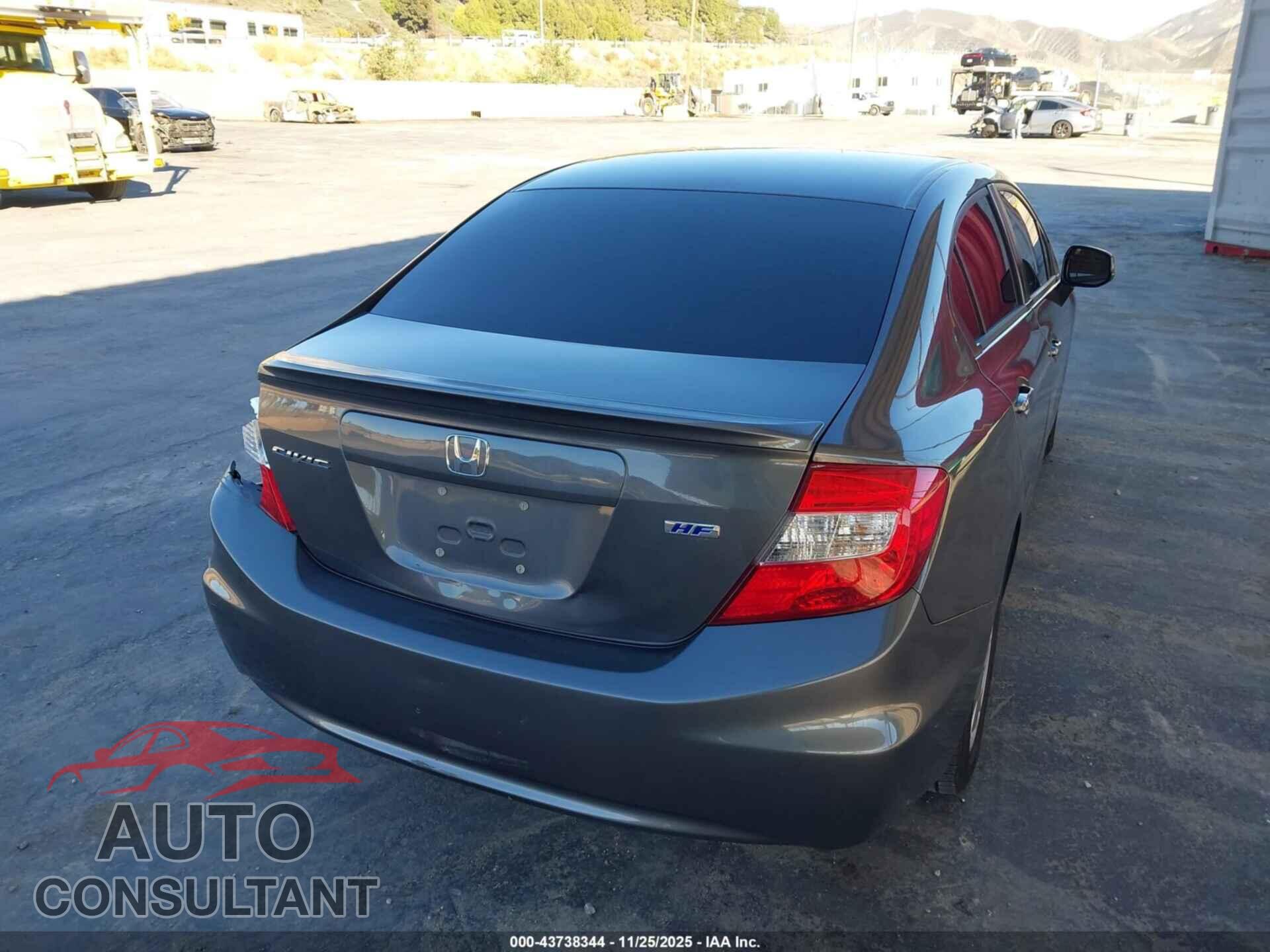HONDA CIVIC 2012 - 2HGFB2F68CH553914