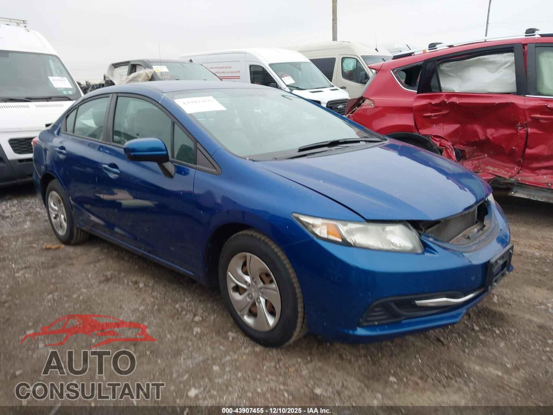 HONDA CIVIC 2014 - 19XFB2F54EE024190