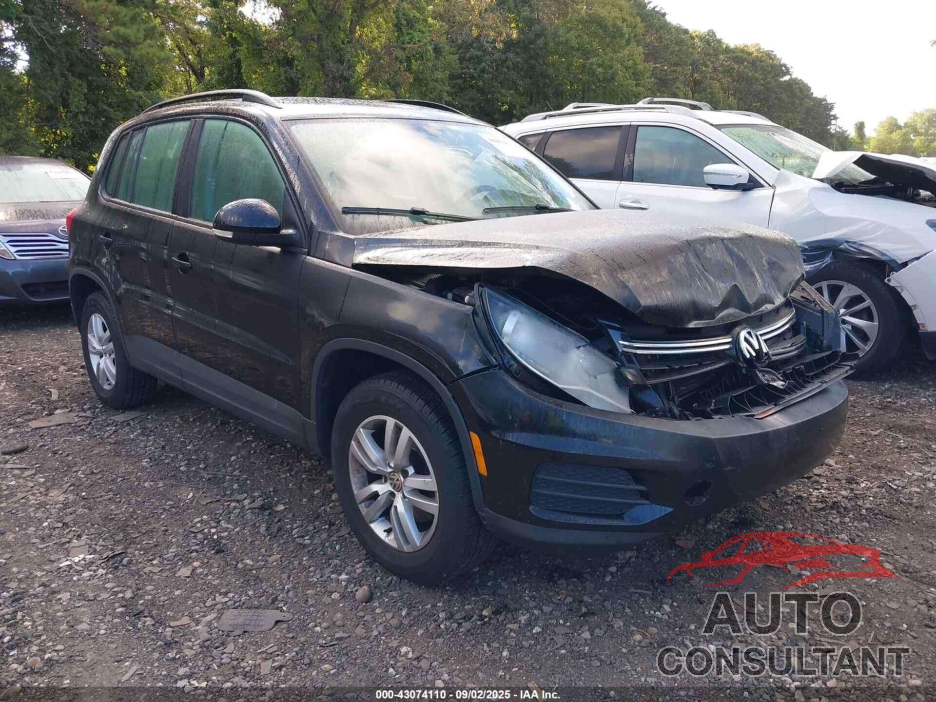 VOLKSWAGEN TIGUAN 2017 - WVGBV7AX1HK001202