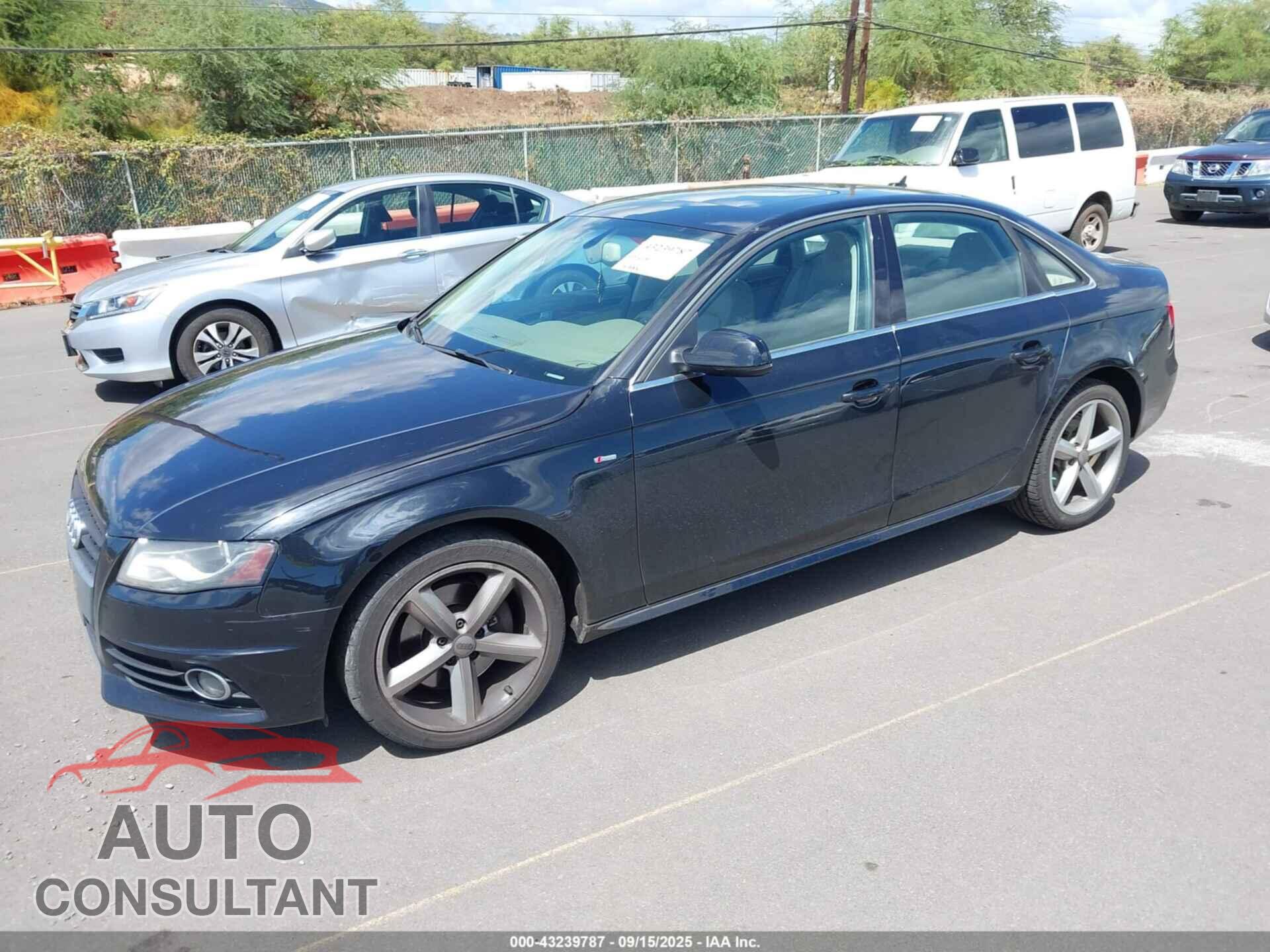 AUDI A4 2012 - WAUFFAFL4CN017341