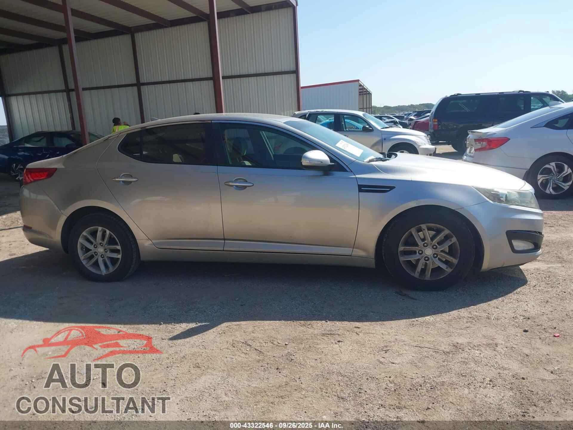 KIA OPTIMA 2013 - KNAGM4A7XD5395560
