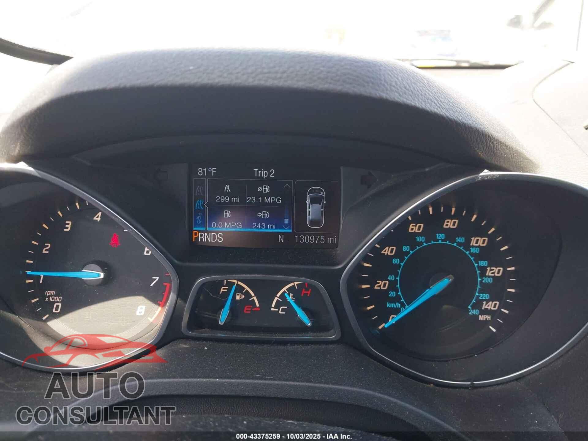 FORD ESCAPE 2014 - 1FMCU9G96EUC24573