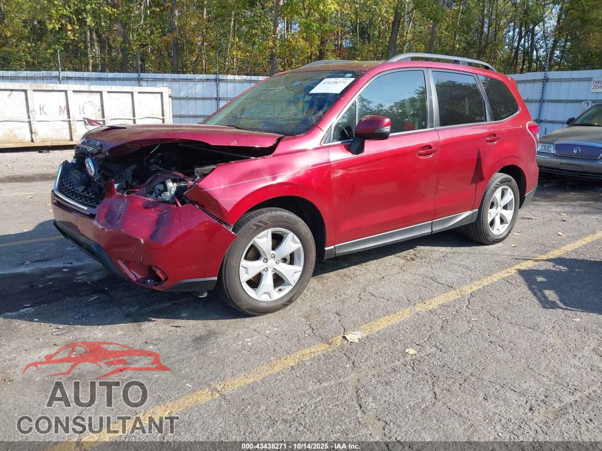 SUBARU FORESTER 2014 - JF2SJAMC9EH456573