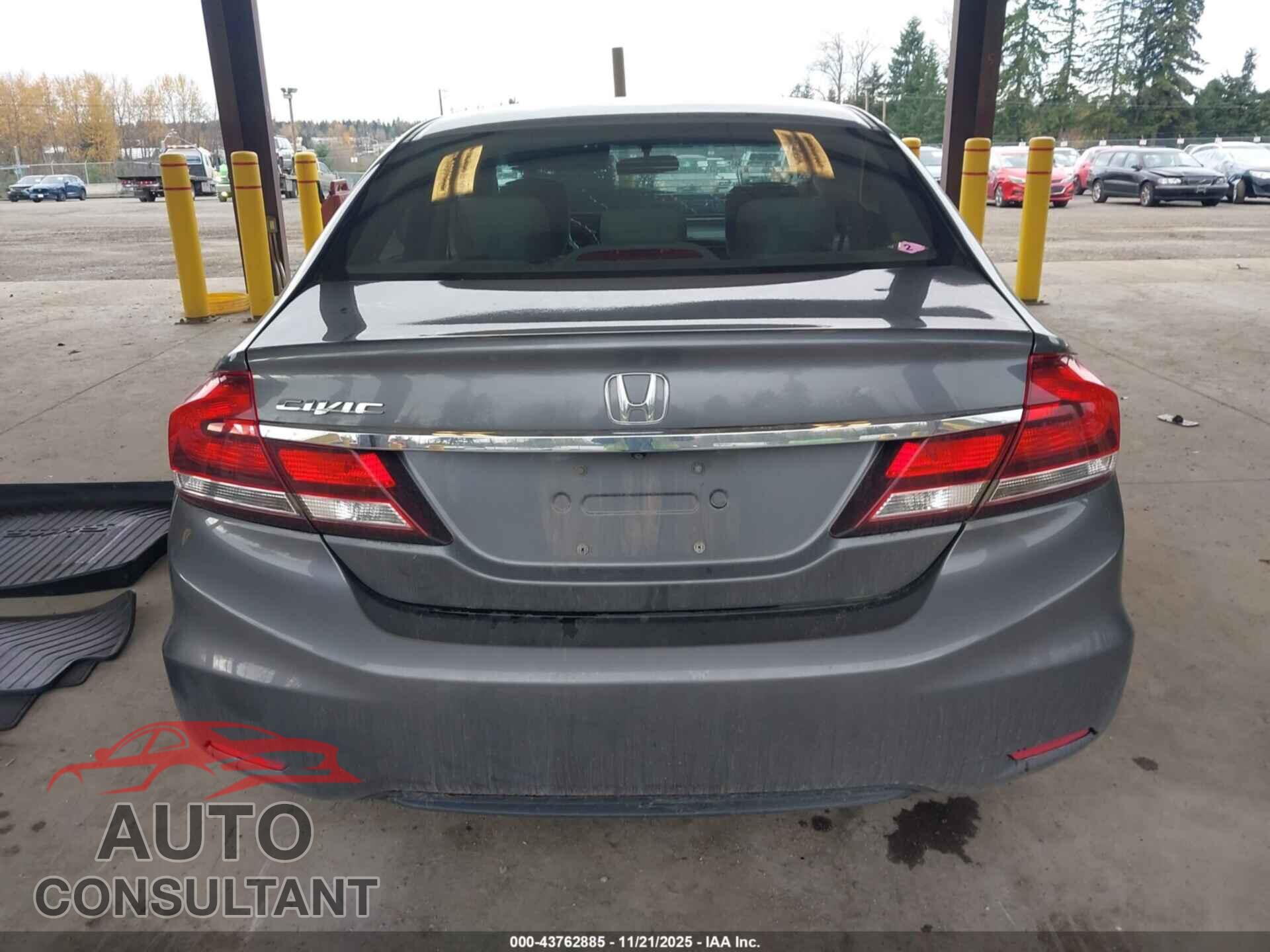 HONDA CIVIC 2013 - 19XFB2F84DE215665