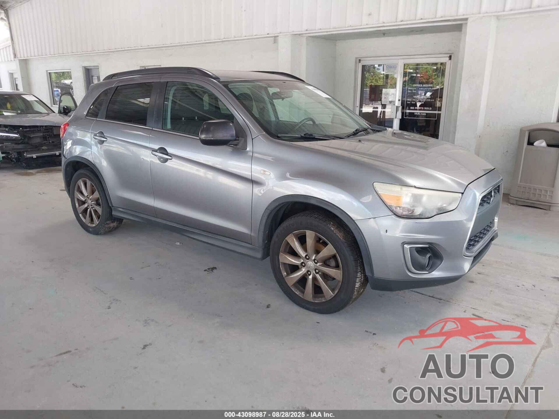 MITSUBISHI OUTLANDER SPORT 2013 - 4A4AP5AU6DE016283
