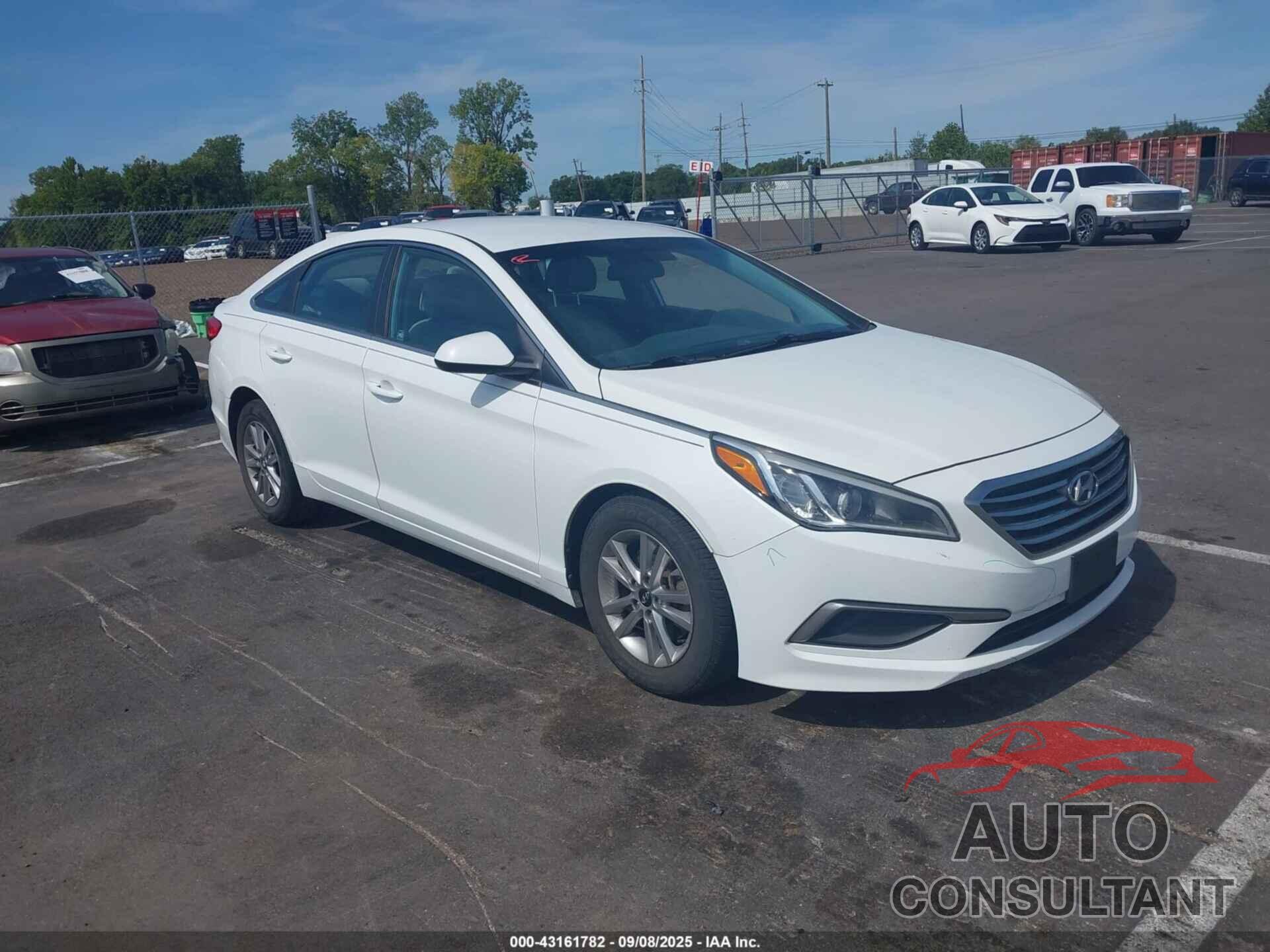 HYUNDAI SONATA 2016 - 5NPE24AFXGH390399