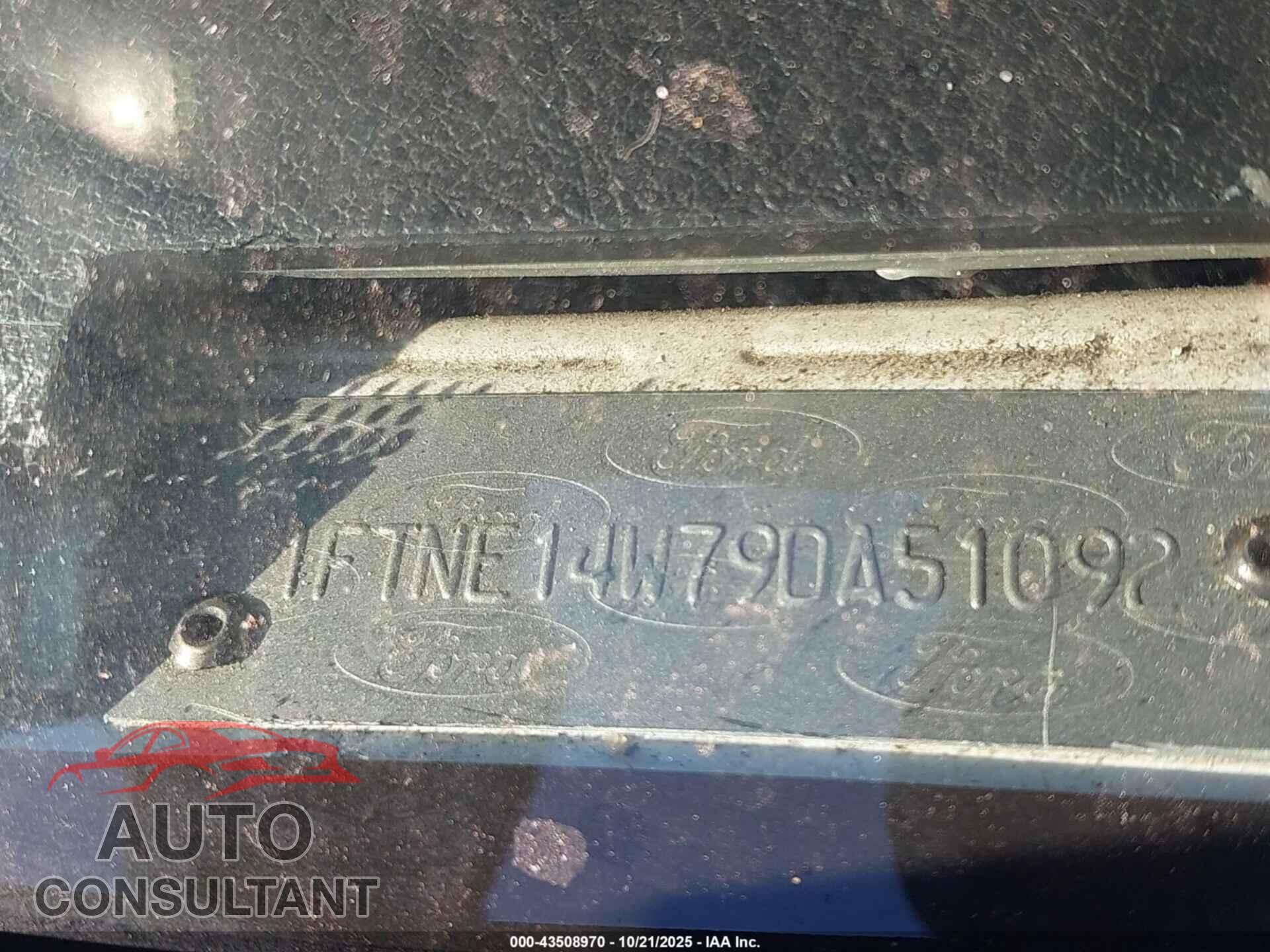 FORD E-150 2009 - 1FTNE14W79DA51092