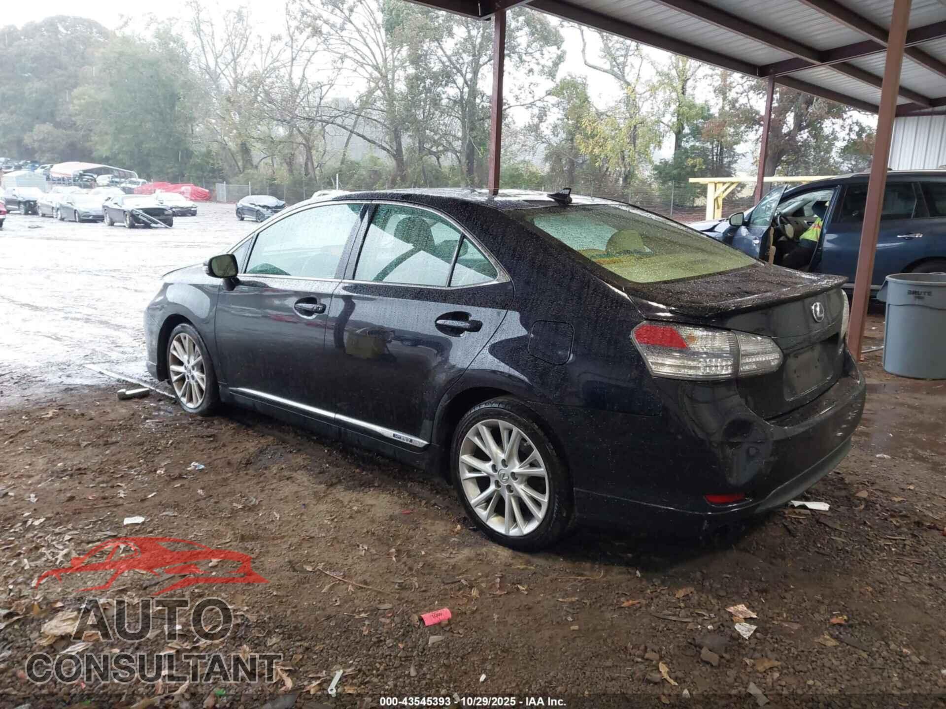 LEXUS HS 250H 2011 - JTHBB1BA0B2044732
