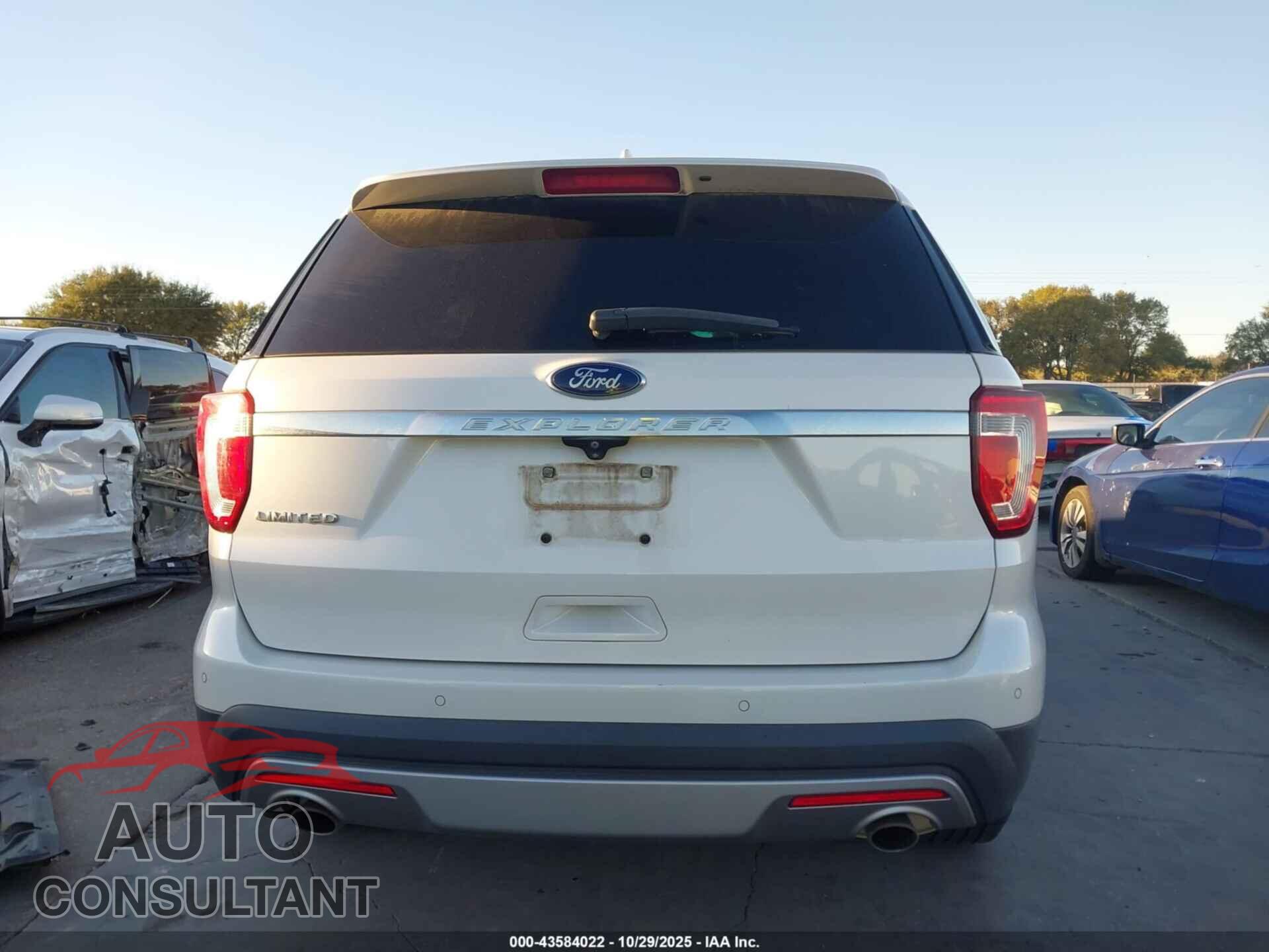 FORD EXPLORER 2017 - 1FM5K7F84HGB52576