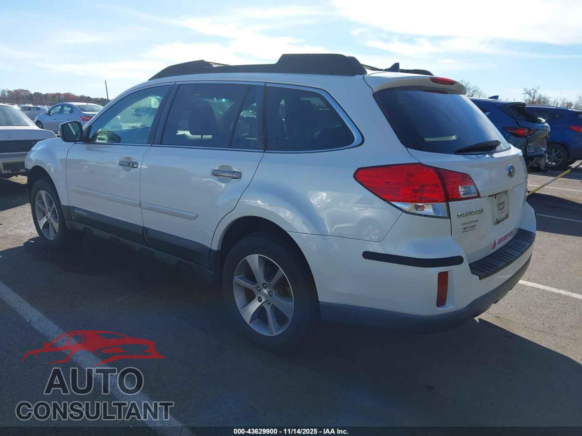 SUBARU OUTBACK 2013 - 4S4BRDSC3D2285988