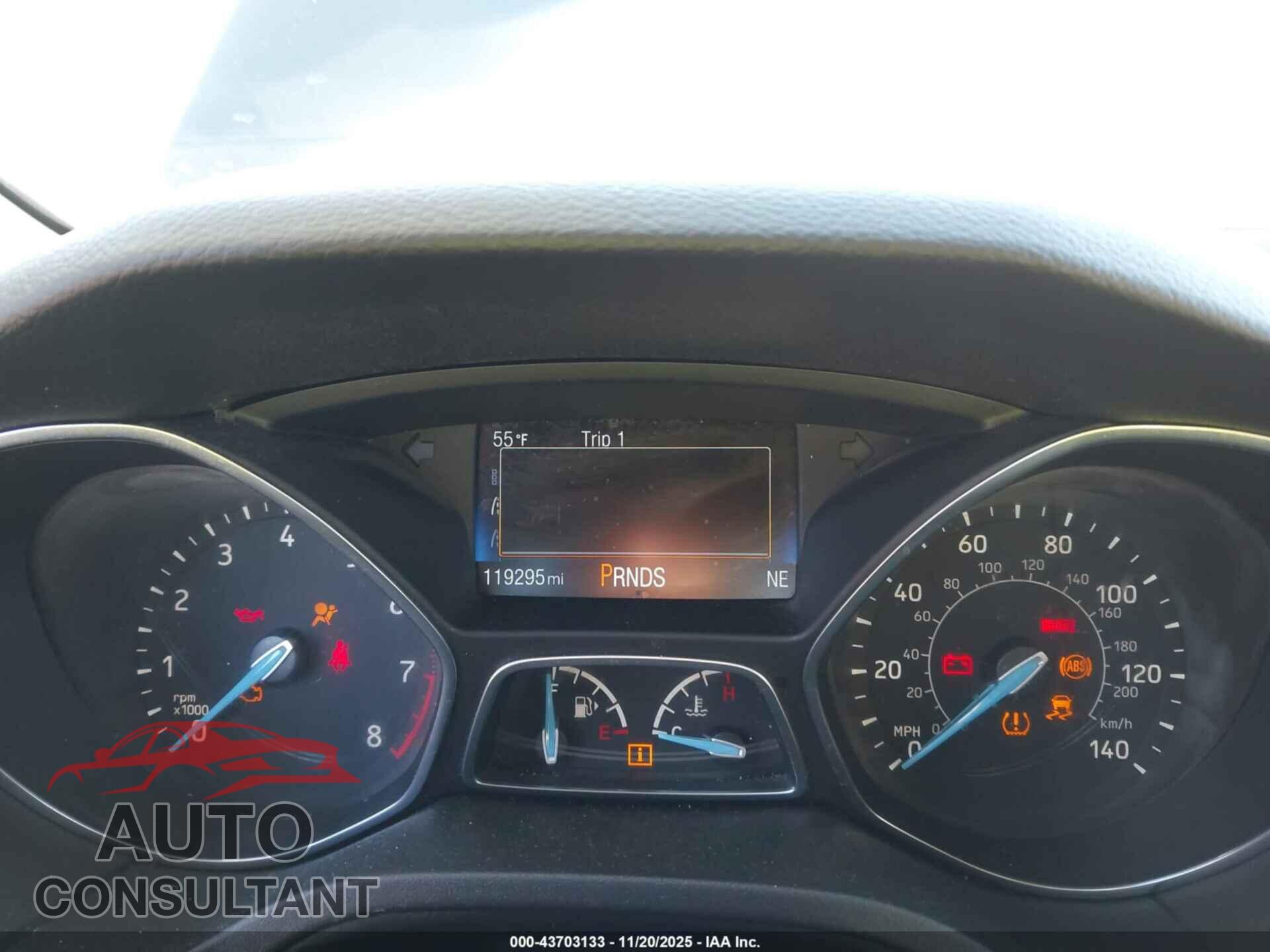 FORD FOCUS 2015 - 1FADP3F23FL353613