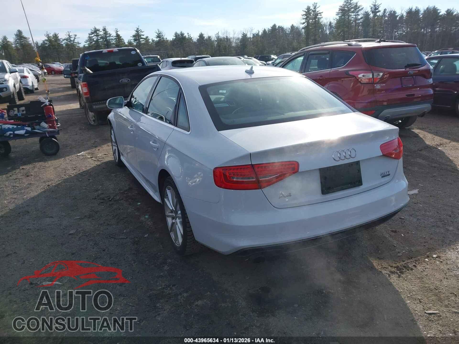 AUDI A4 2016 - WAUBFAFL1GN018936