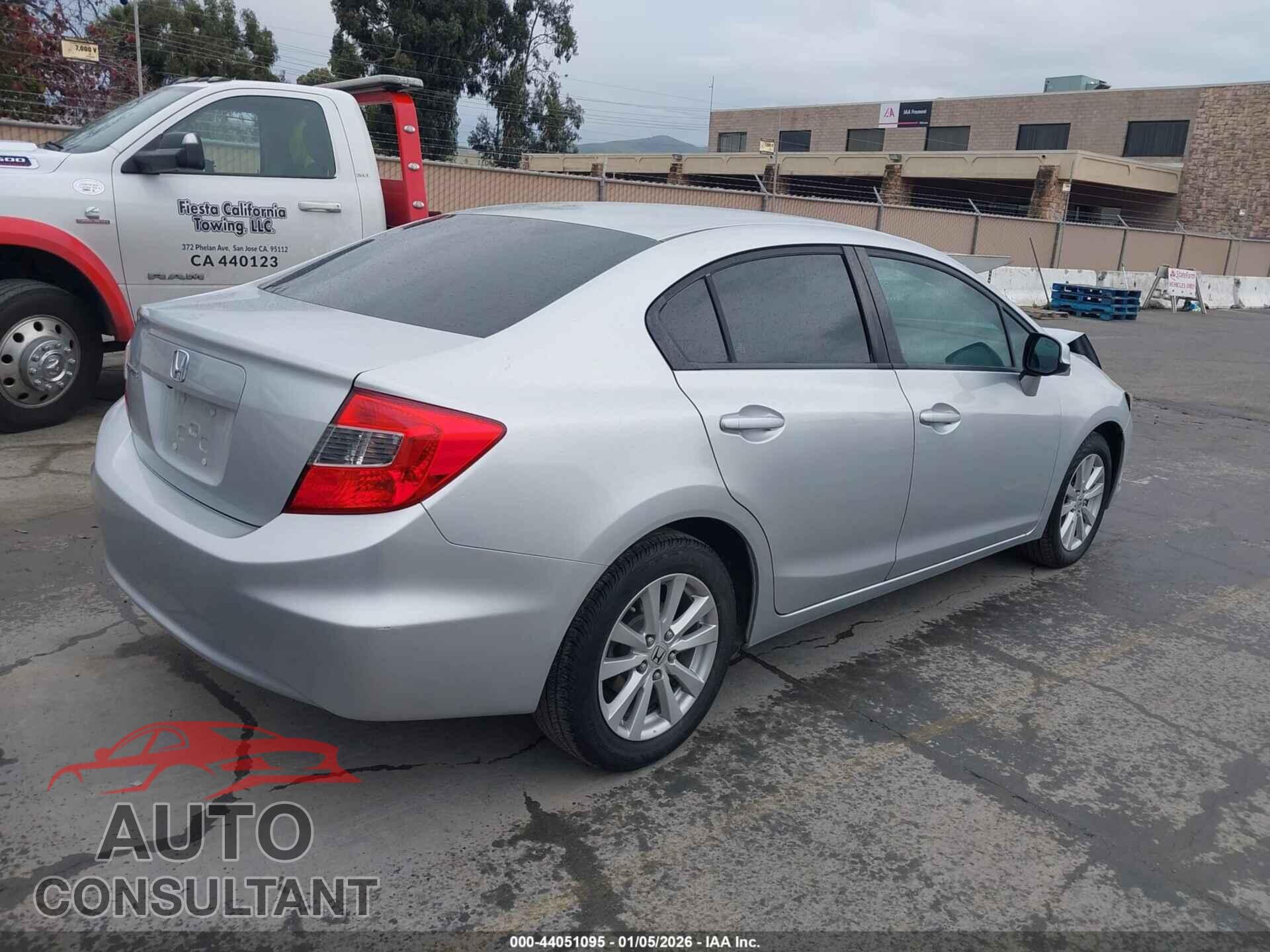 HONDA CIVIC 2012 - 2HGFB2F80CH511707
