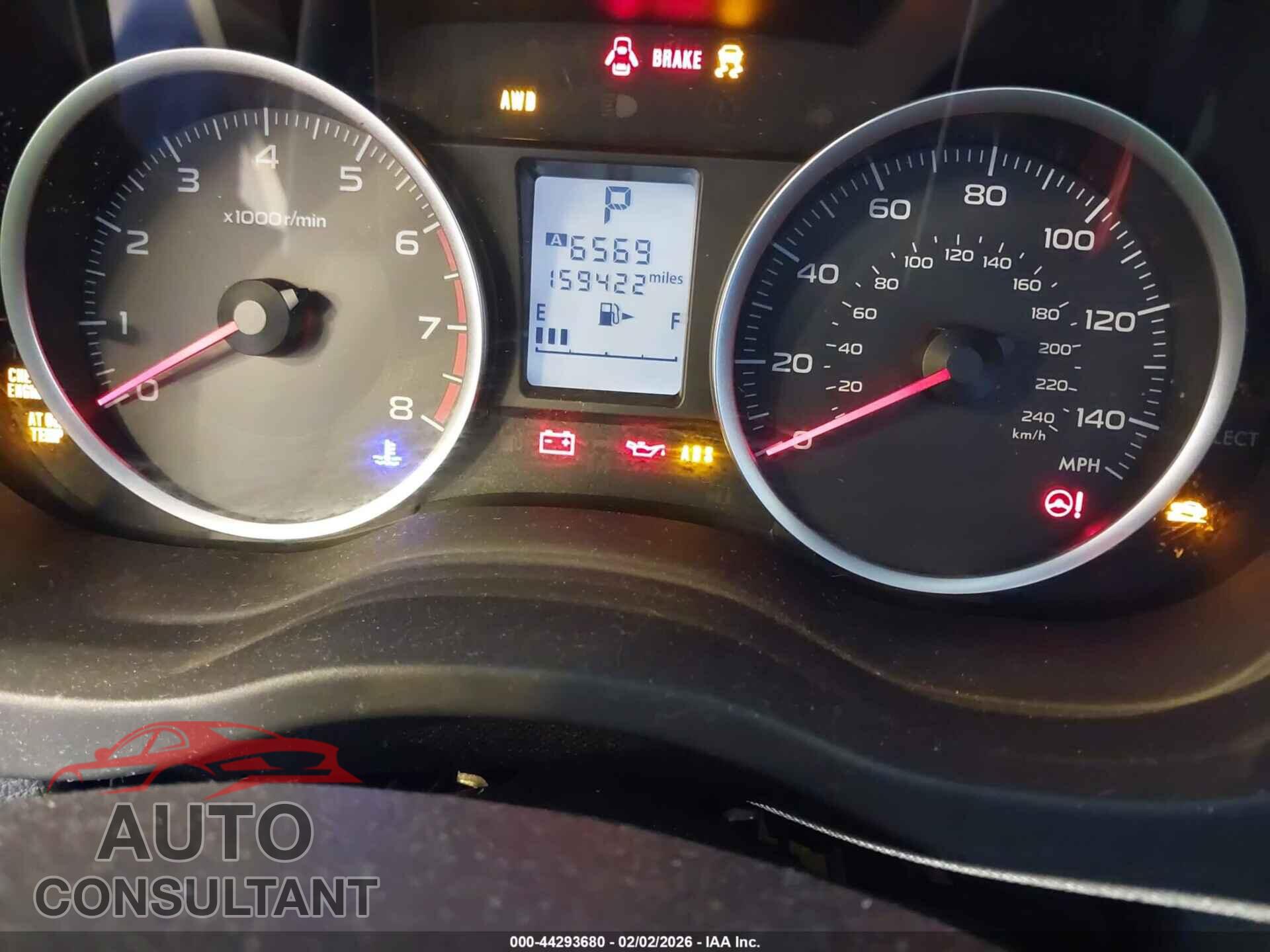 SUBARU FORESTER 2015 - JF2SJADC2FH834590