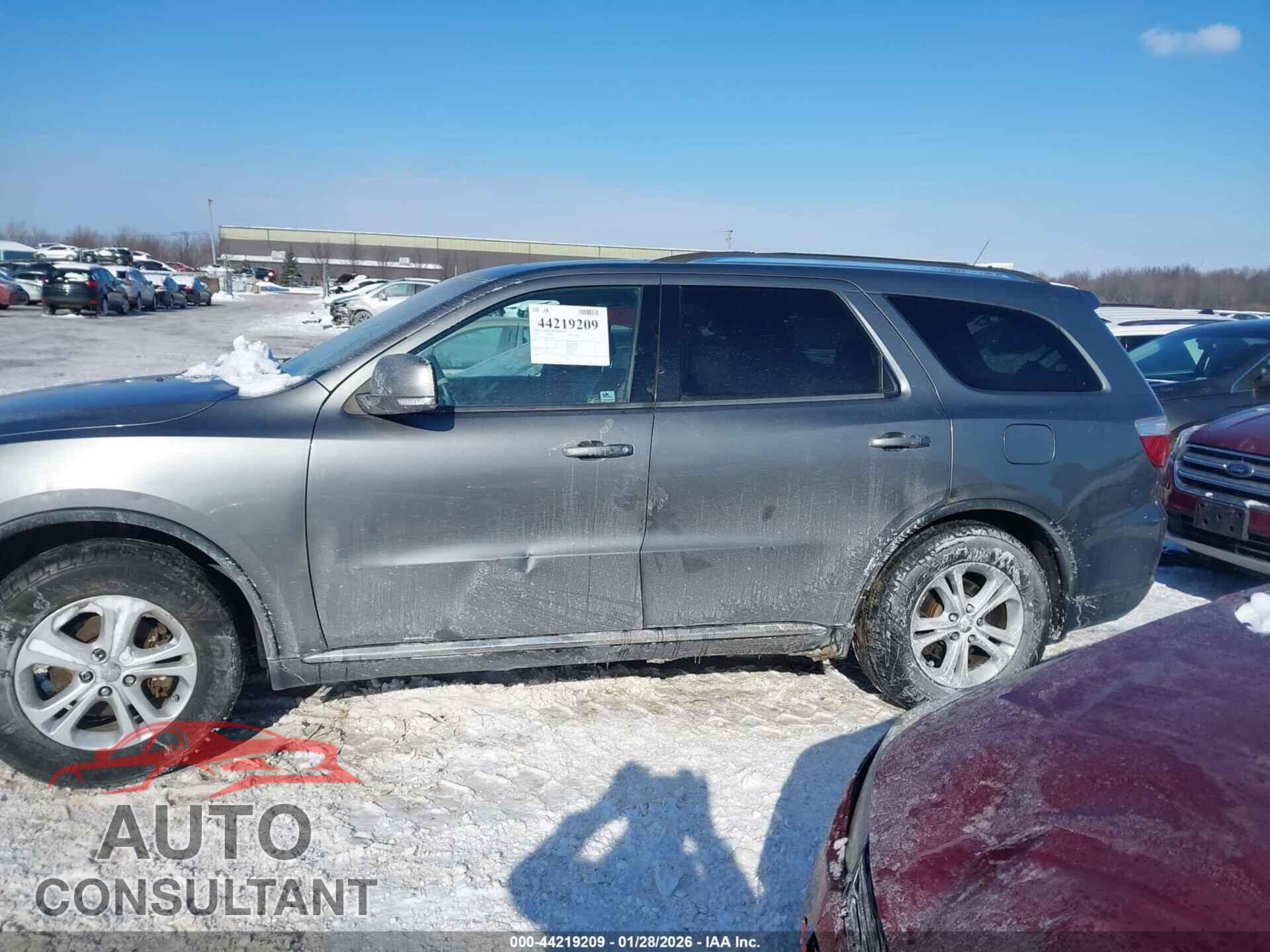 DODGE DURANGO 2012 - 1C4SDJDT4CC322991