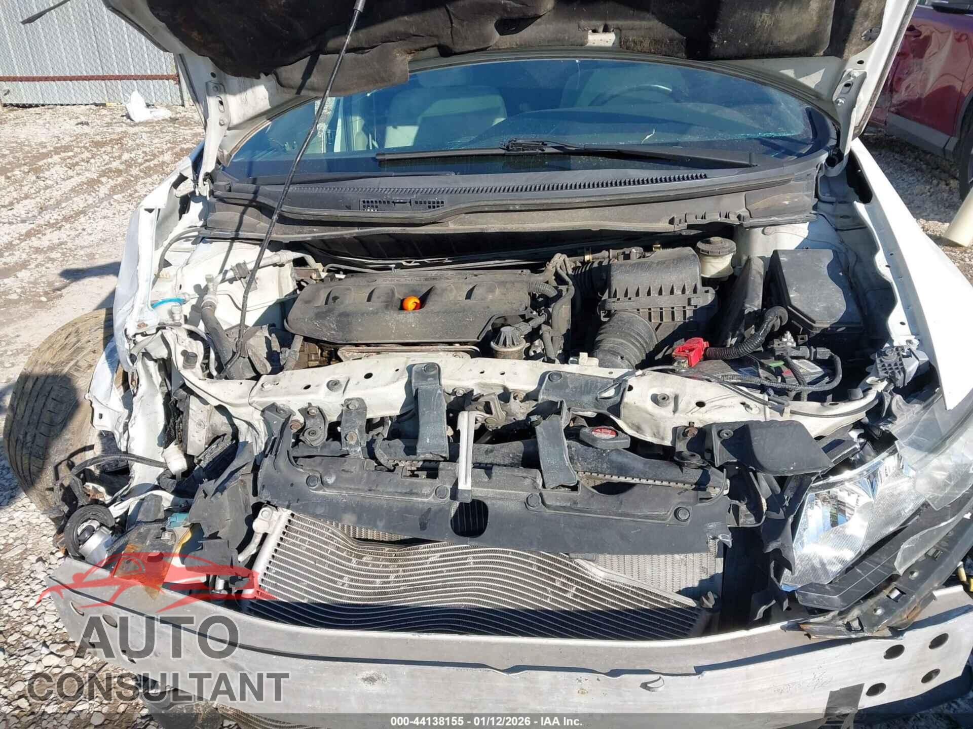HONDA CIVIC 2012 - 2HGFB2F82CH524393