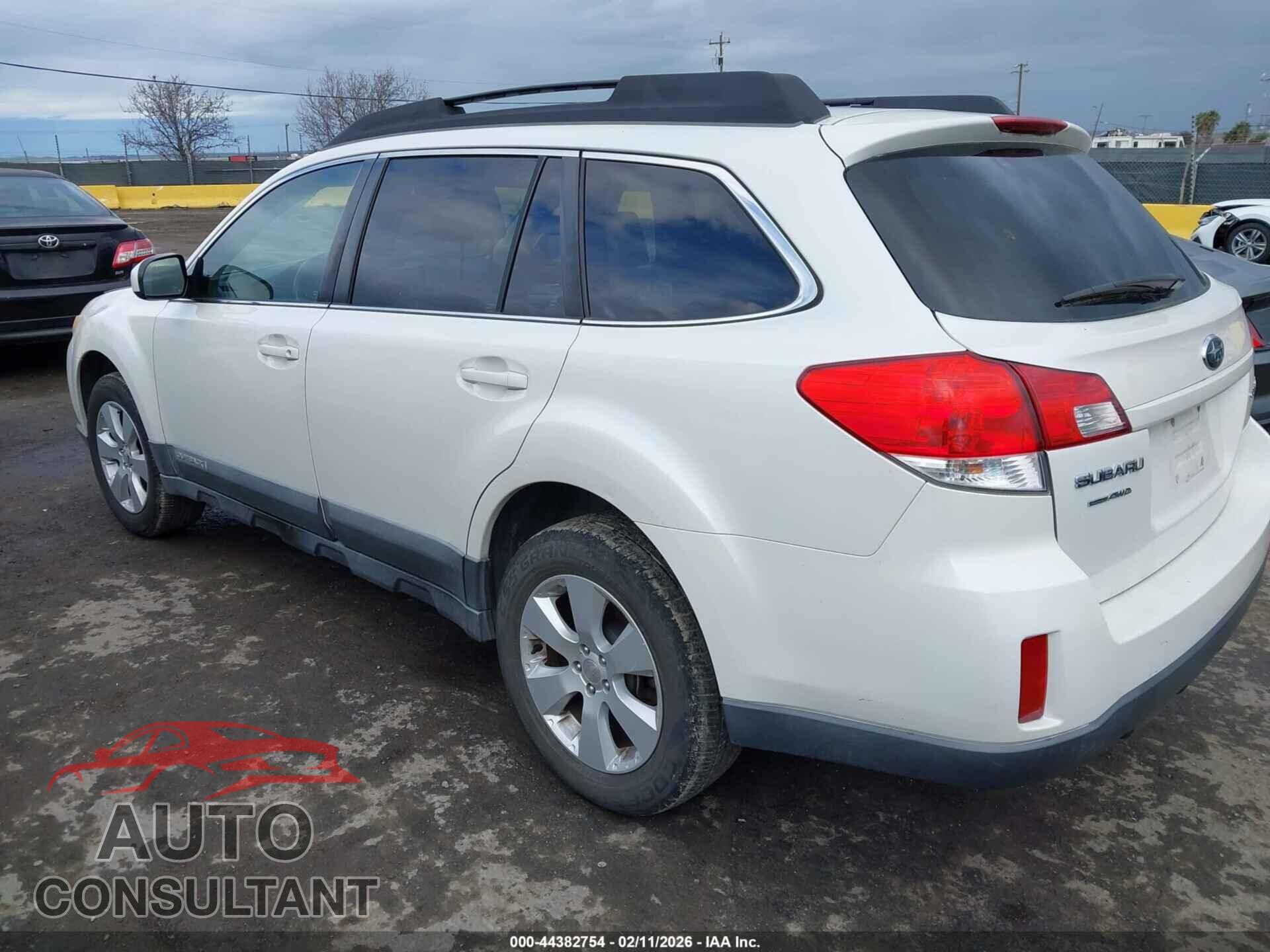 SUBARU OUTBACK 2010 - 4S4BRCCC8A3343785