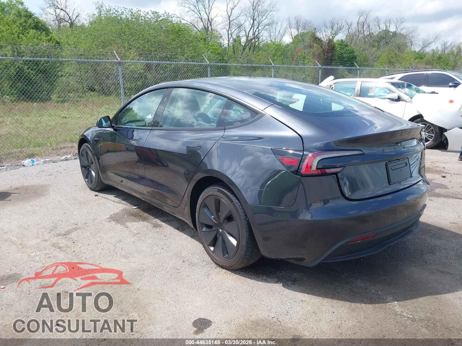 TESLA MODEL 3 2026 - 5YJ3E1EB7TF118440