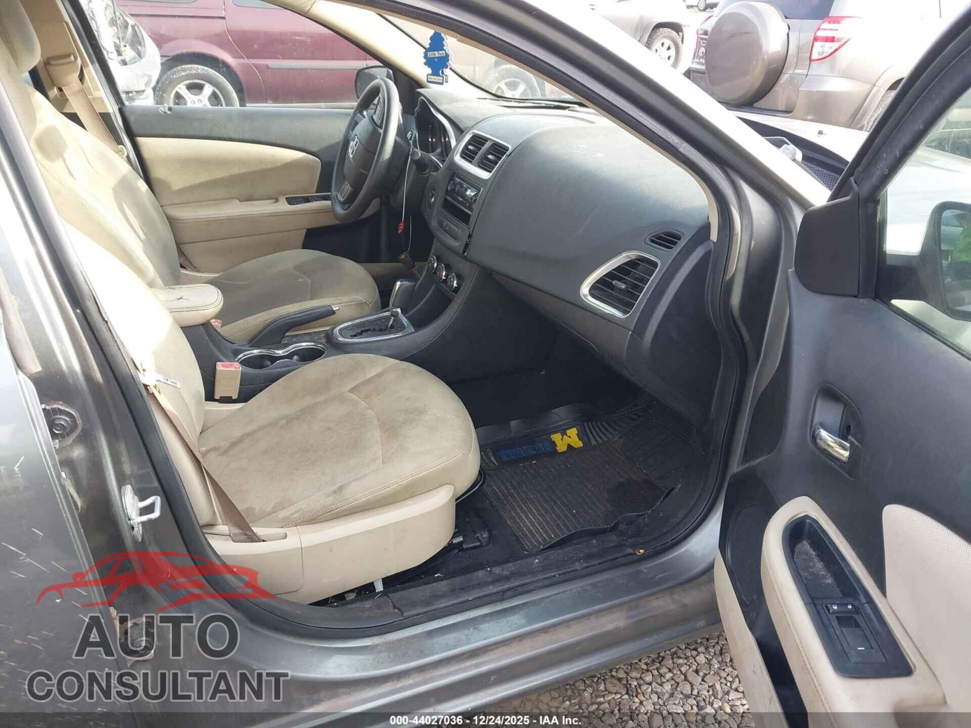 DODGE AVENGER 2013 - 1C3CDZAB1DN526298