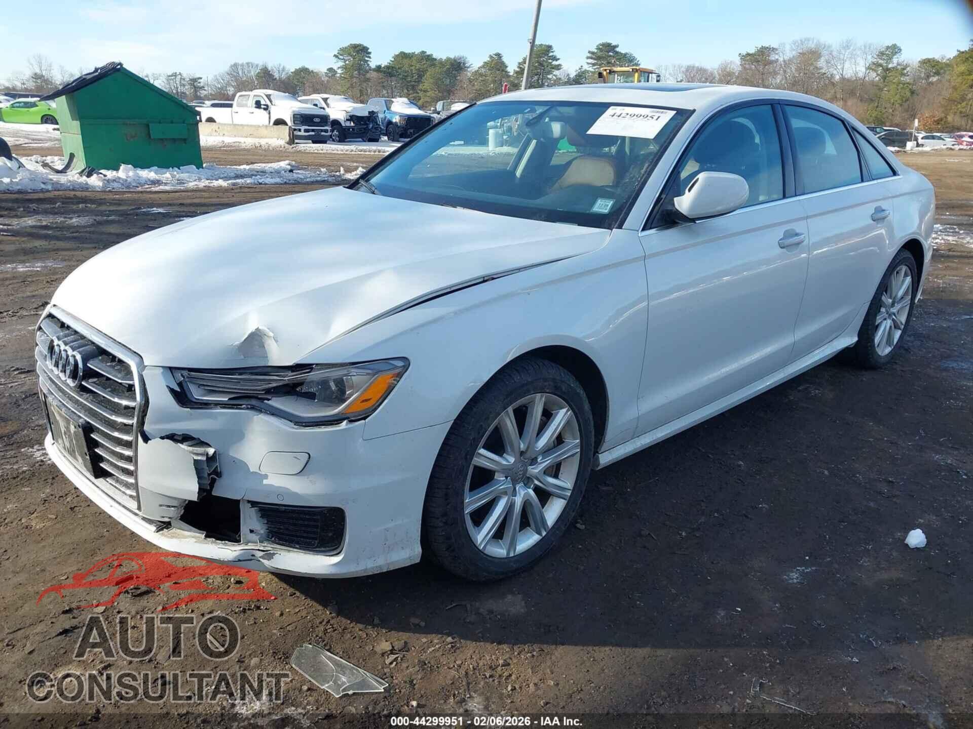 AUDI A6 2016 - WAUGFAFC4GN015597