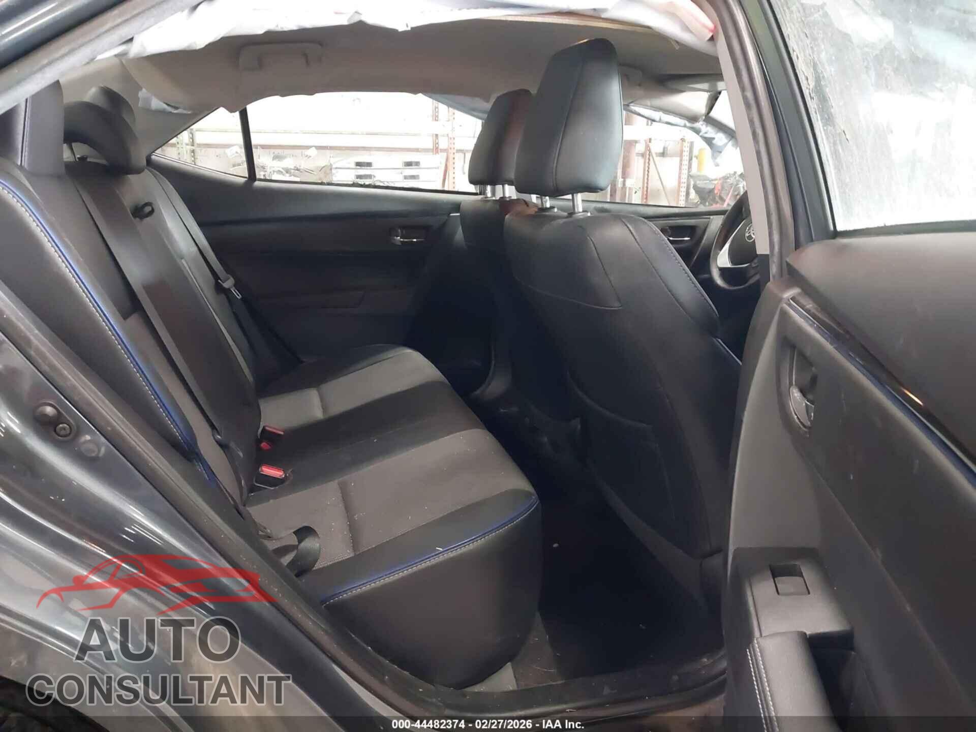 TOYOTA COROLLA 2017 - 2T1BURHE2HC820633