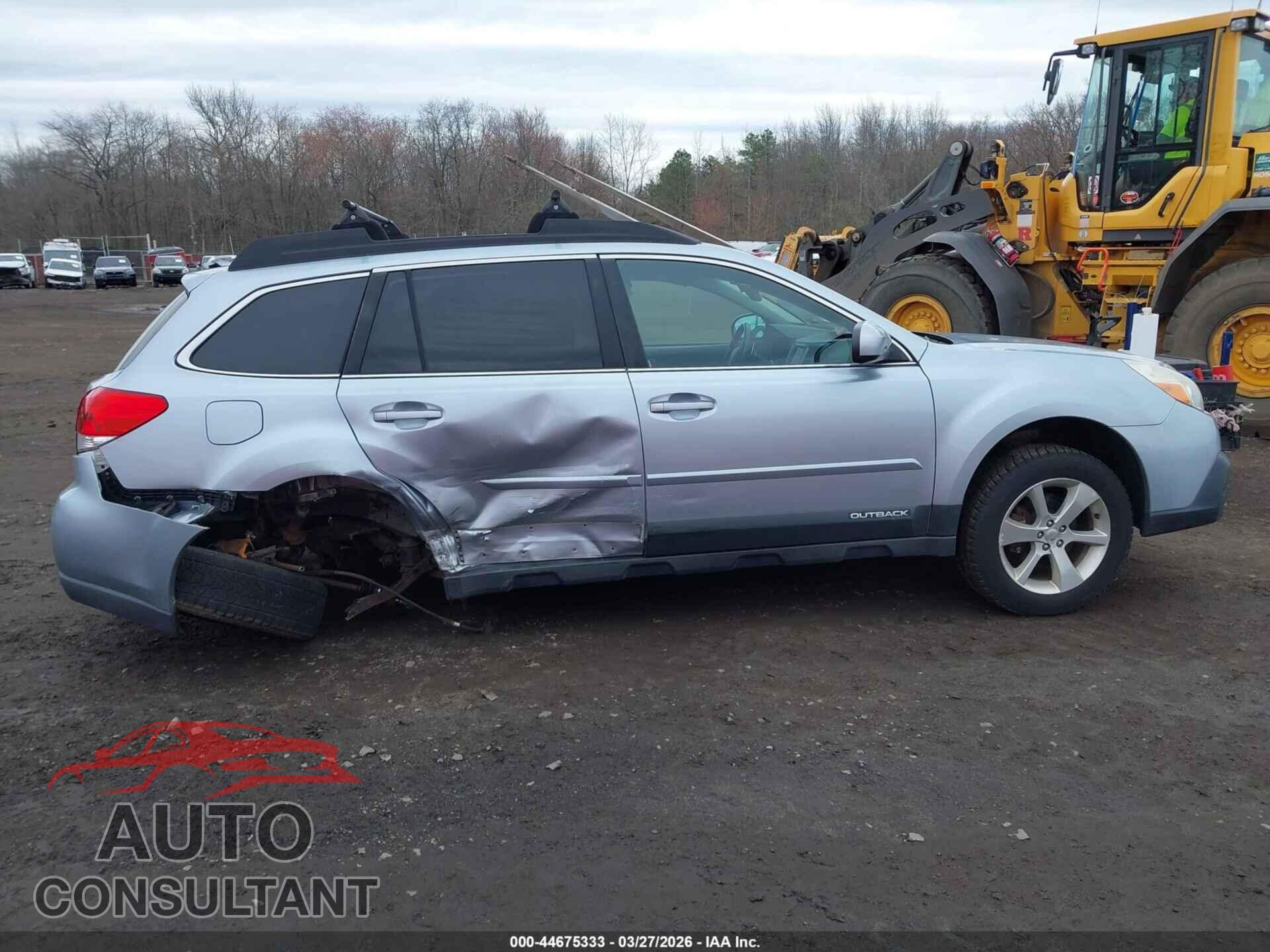 SUBARU OUTBACK 2013 - 4S4BRBPC4D3293685
