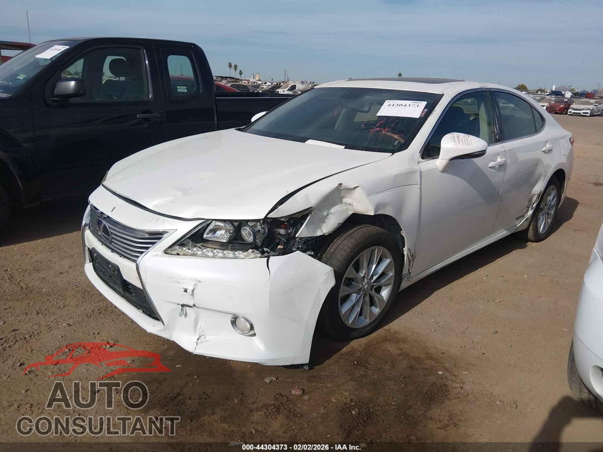 LEXUS ES 300H 2013 - JTHBW1GG4D2004755