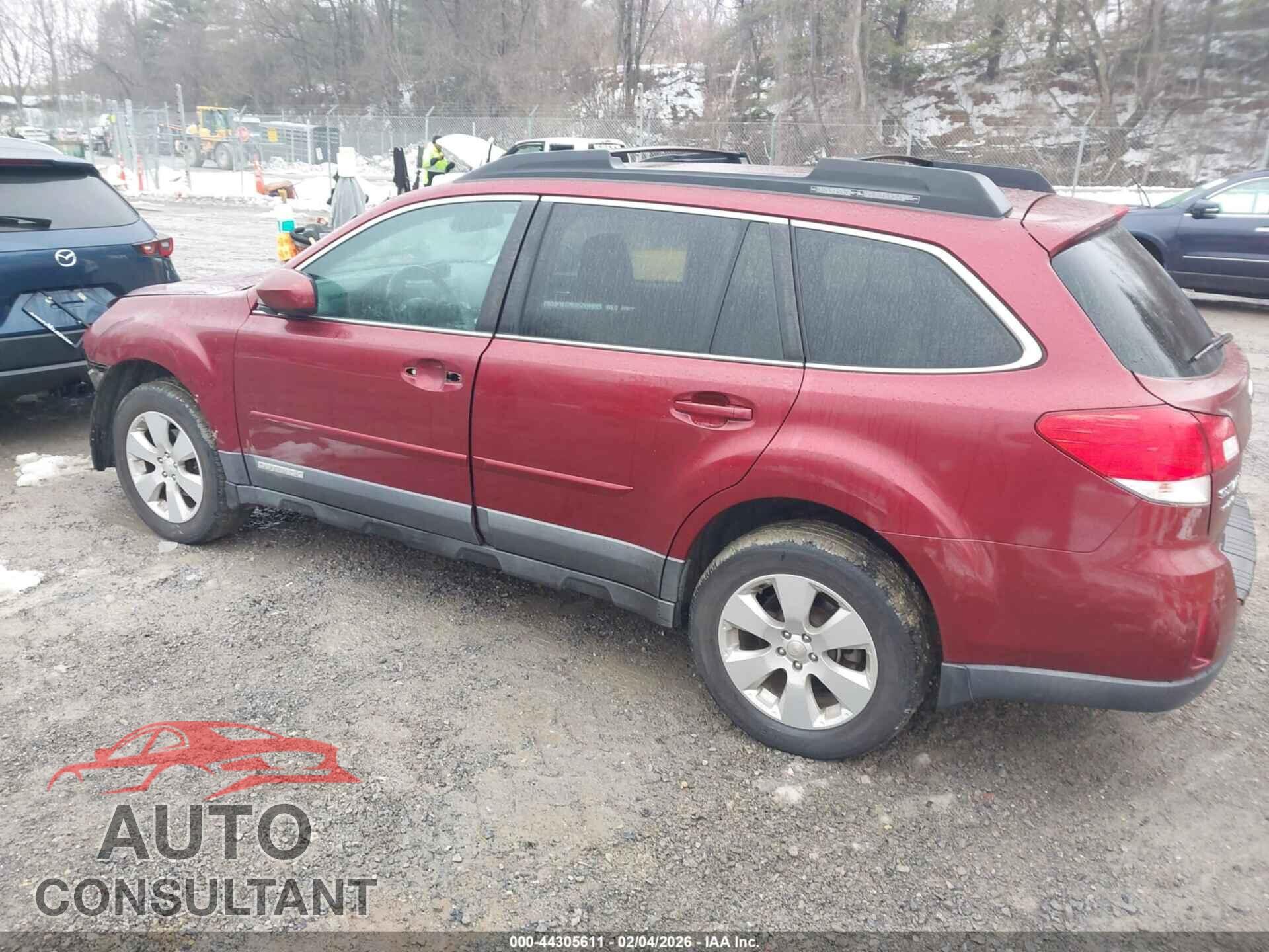 SUBARU OUTBACK 2012 - 4S4BRBGC8C3200097