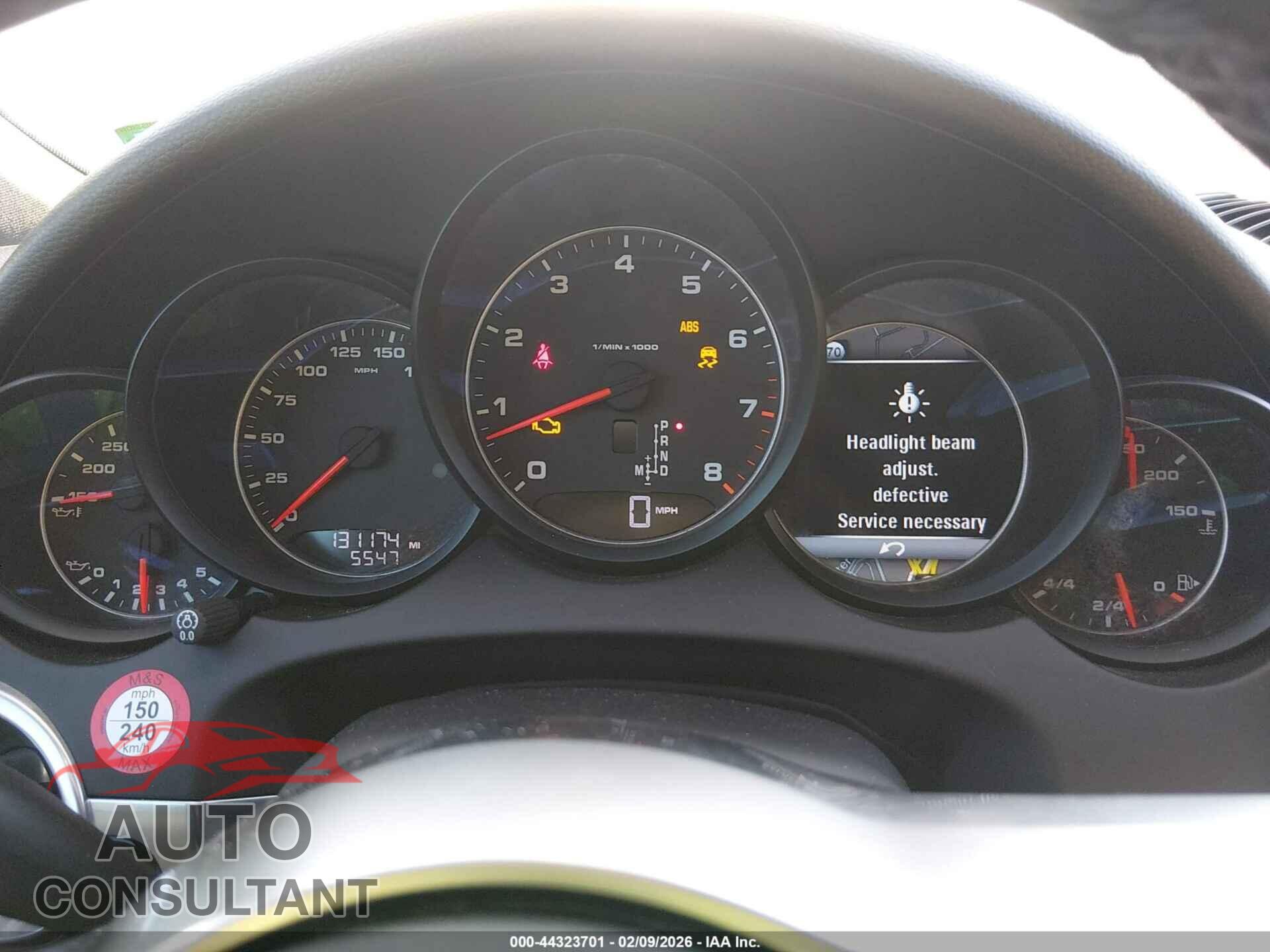 PORSCHE CAYENNE 2016 - WP1AA2A22GKA37836