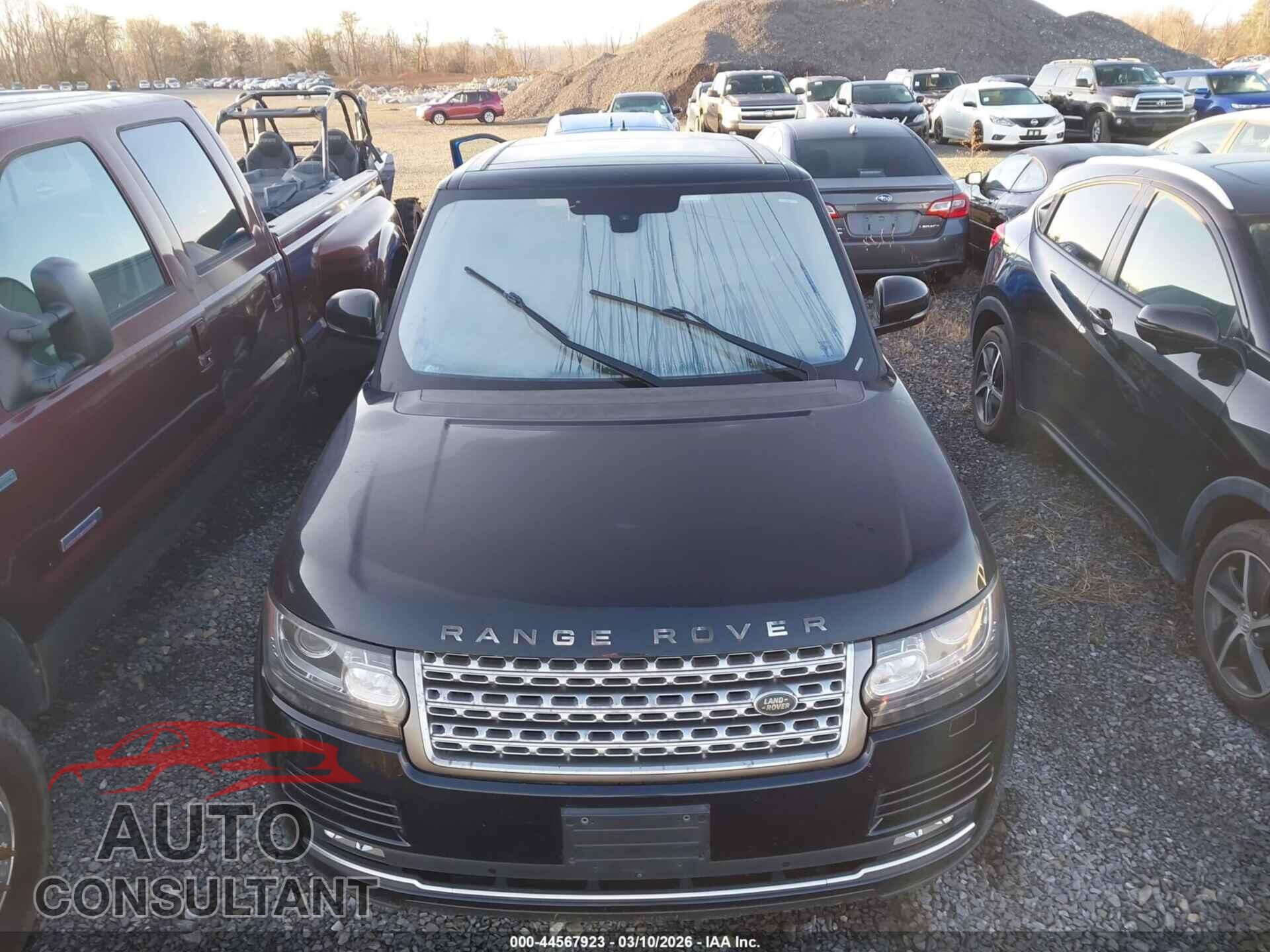 LAND ROVER RANGE ROVER 2016 - SALGS3EF8GA250168