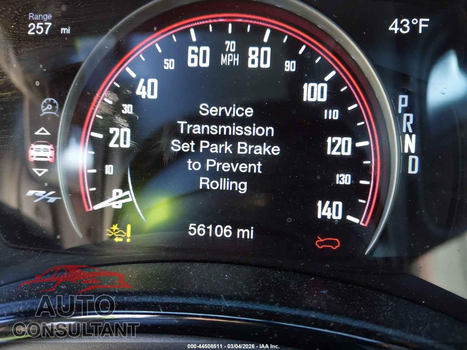 DODGE DURANGO 2022 - 1C4SDJCT4NC223494