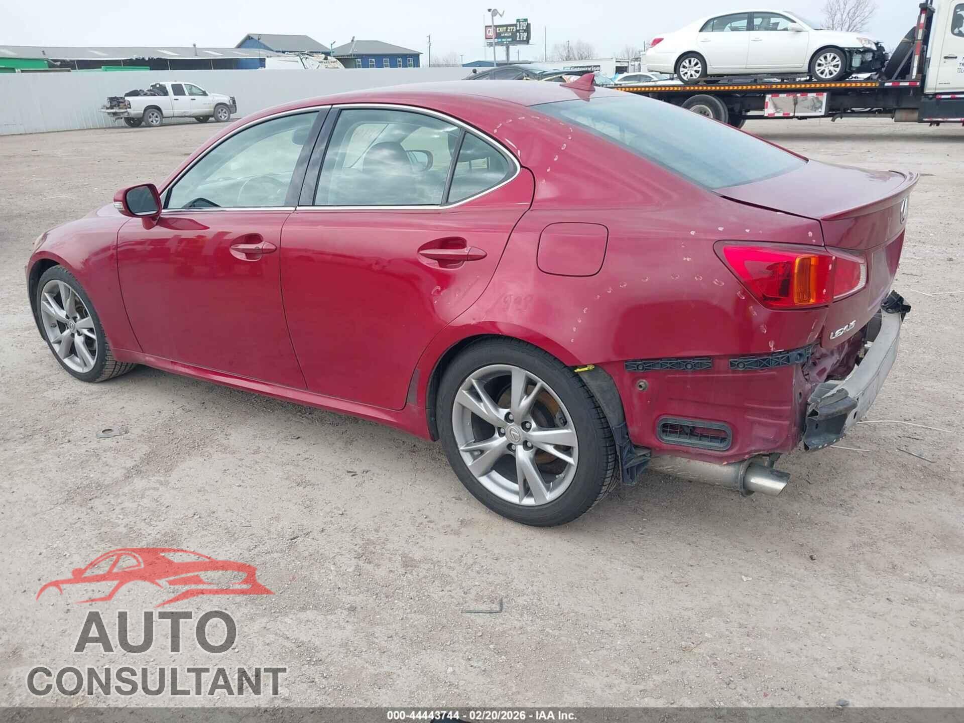 LEXUS IS 250 2010 - JTHBF5C27A5111570