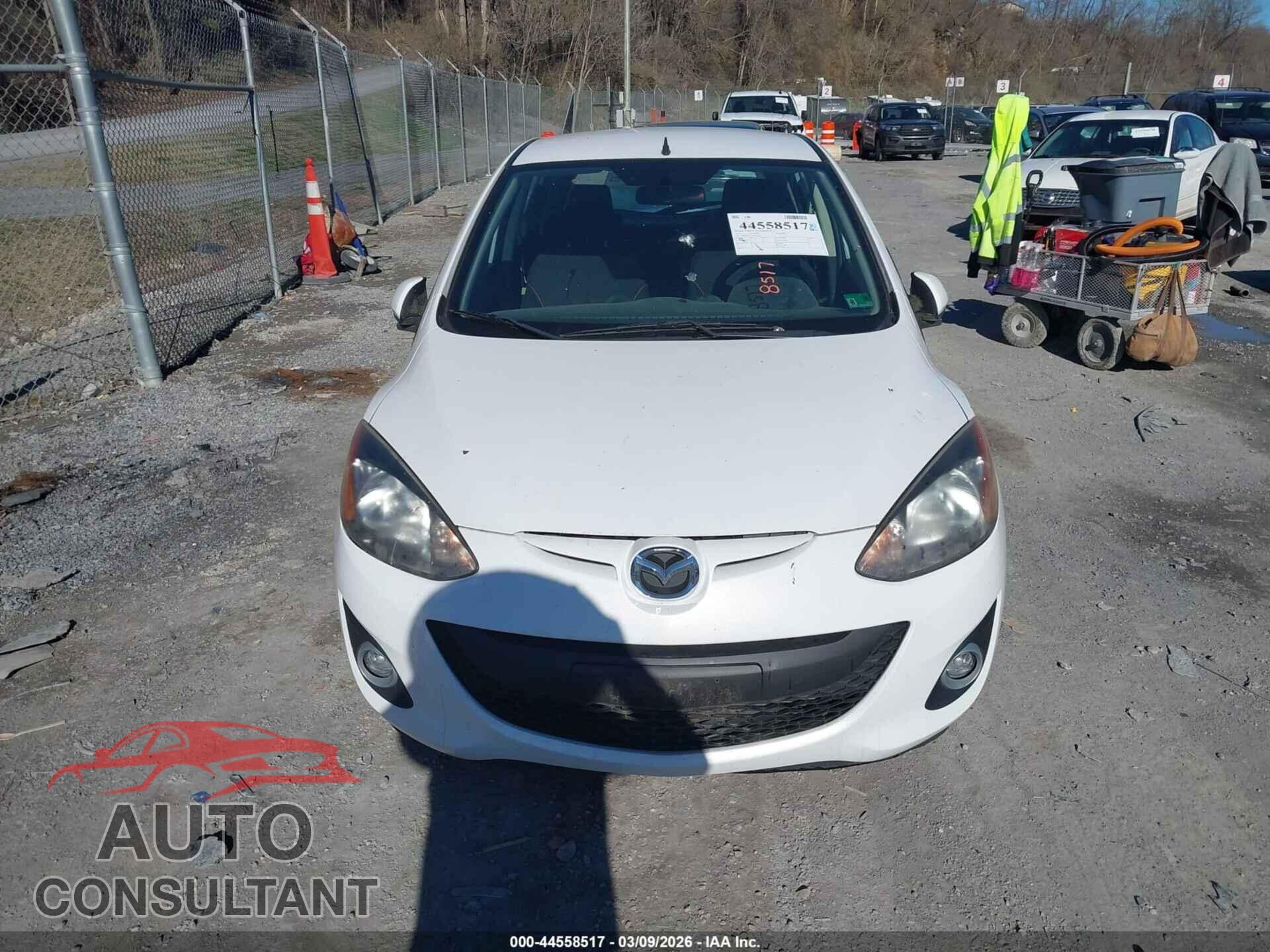 MAZDA MAZDA2 2013 - JM1DE1LY5D0157832