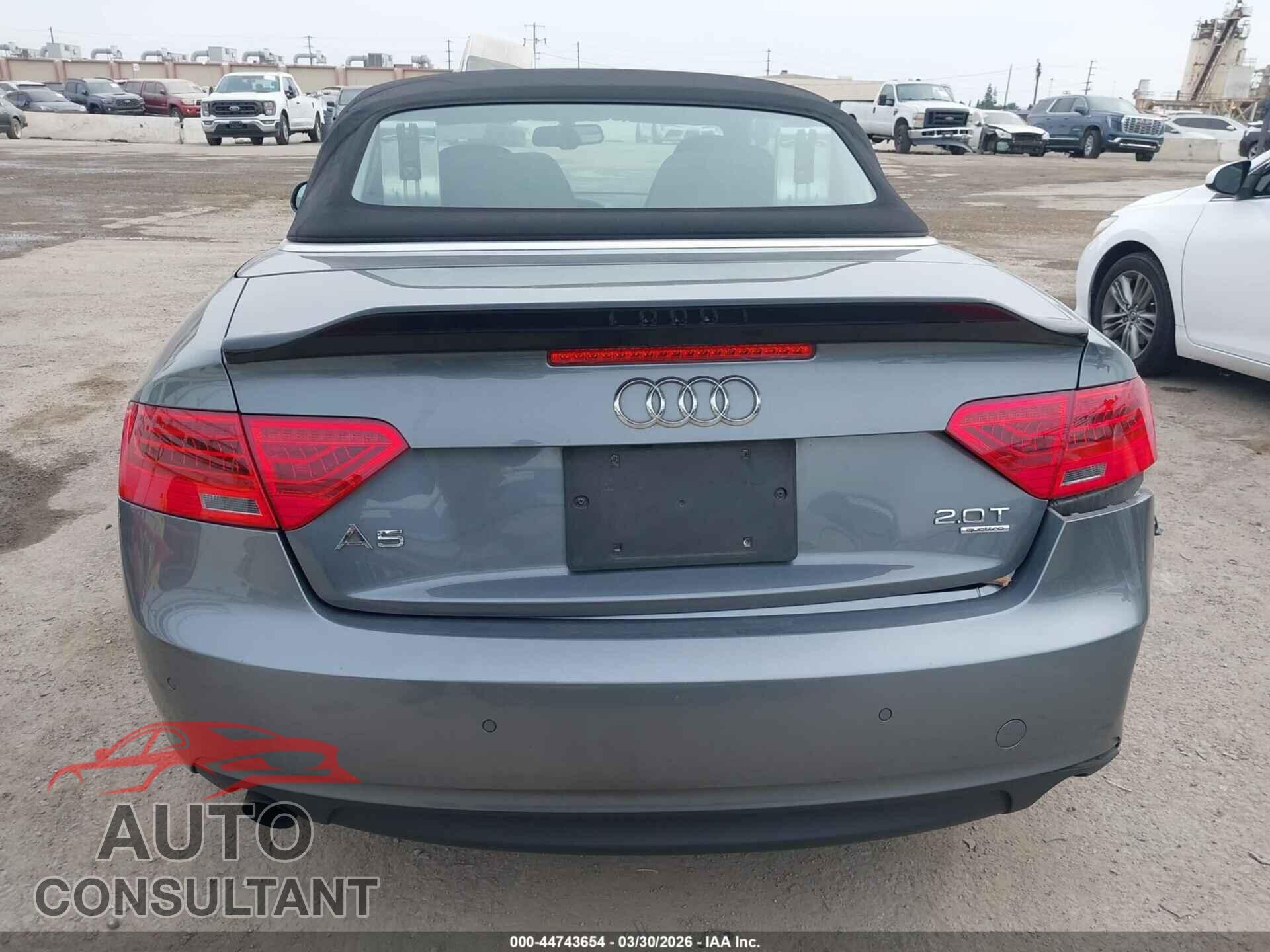 AUDI A5 2013 - WAULFAFH5DN014027