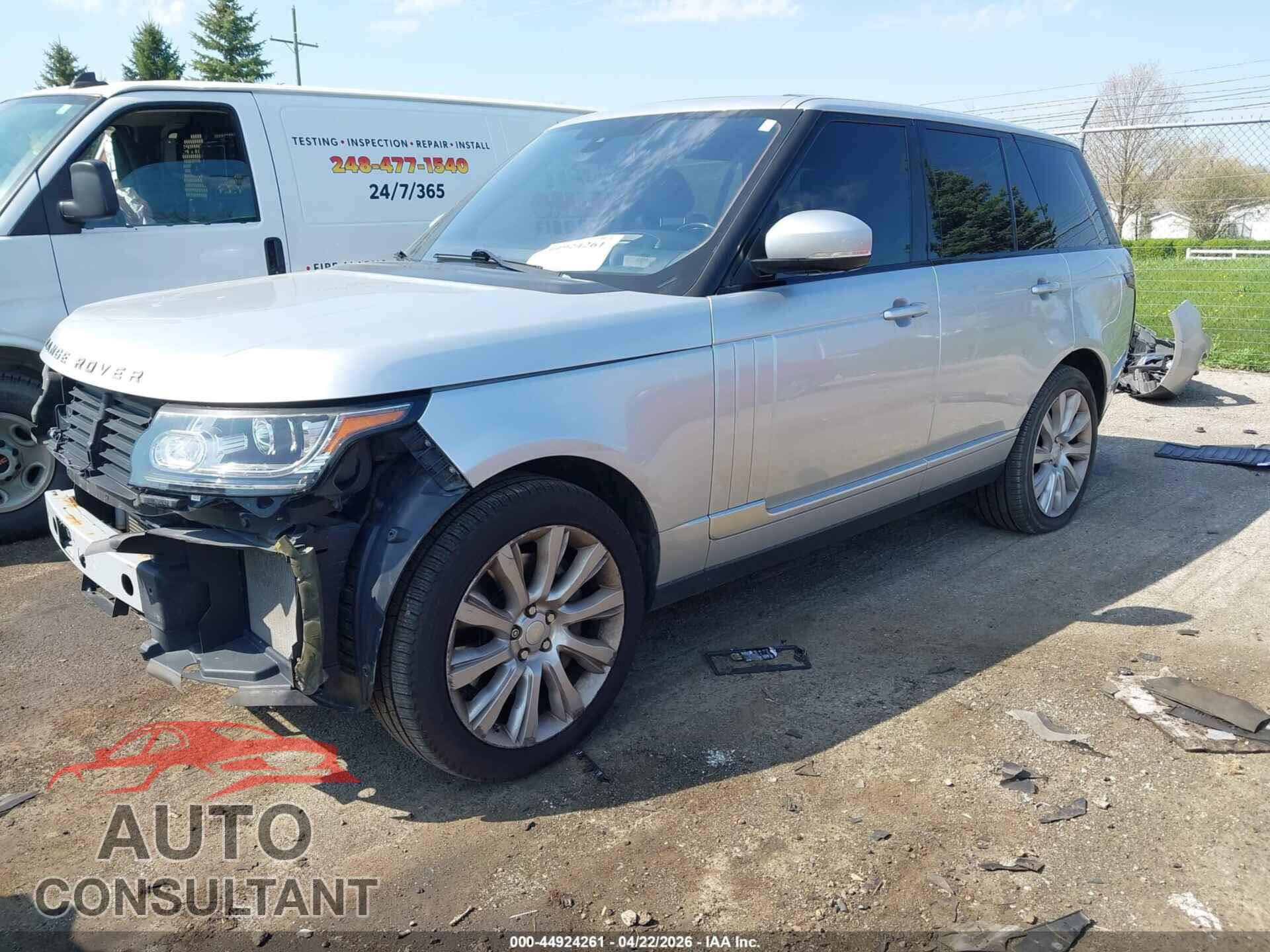 LAND ROVER RANGE ROVER 2016 - SALGS2EF1GA275553