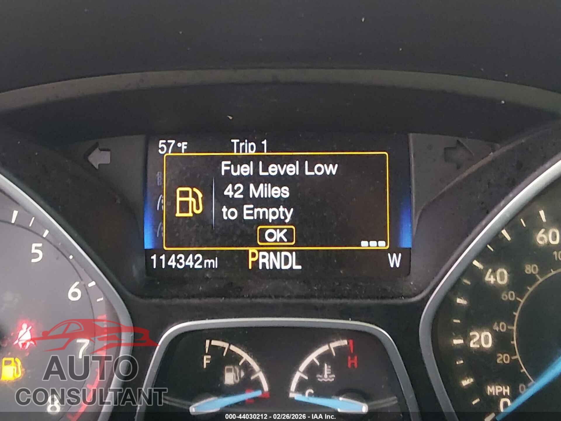FORD FOCUS 2016 - 1FADP3F28GL341099