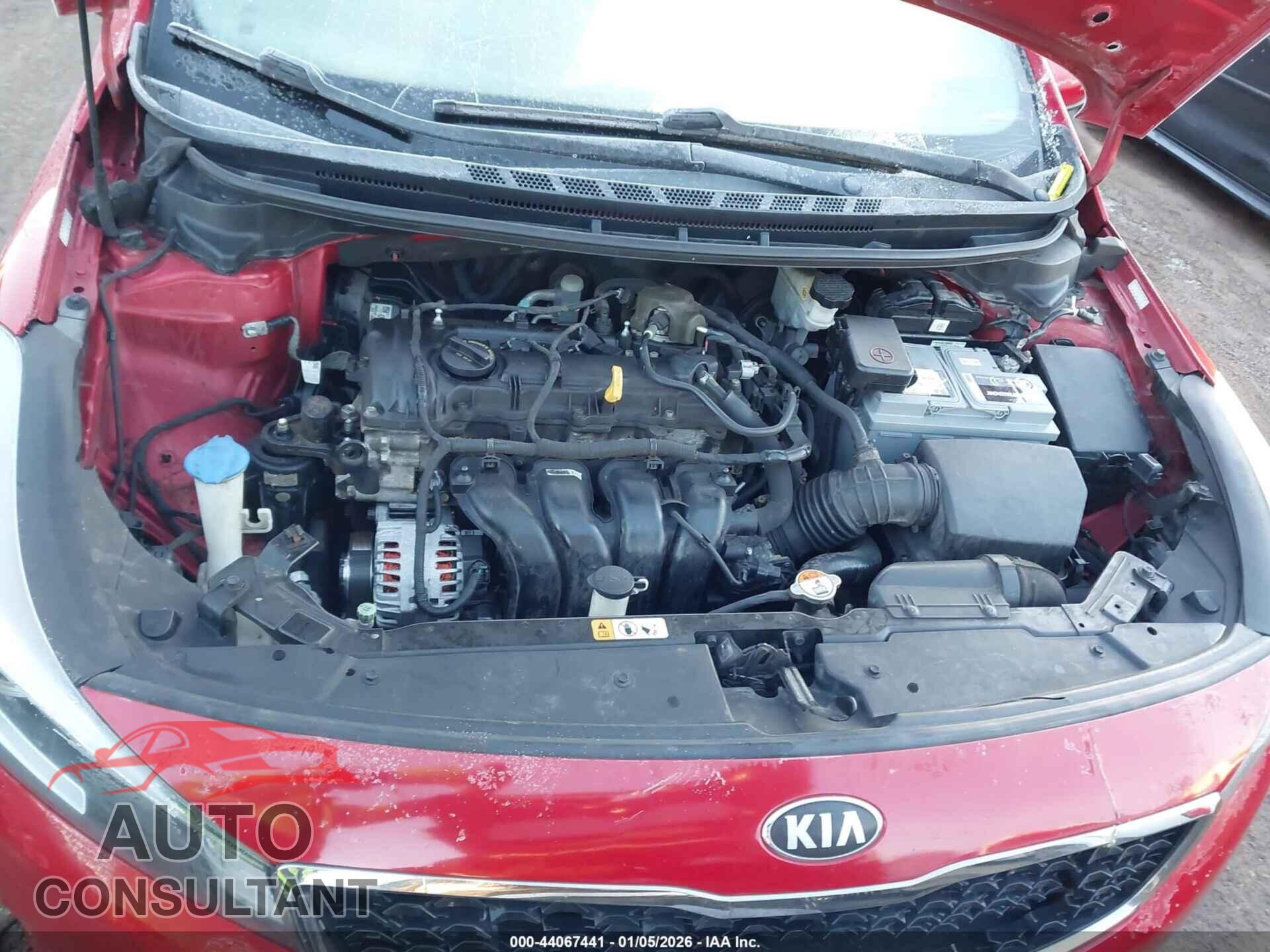 KIA FORTE 2017 - 3KPFL4A81HE004882