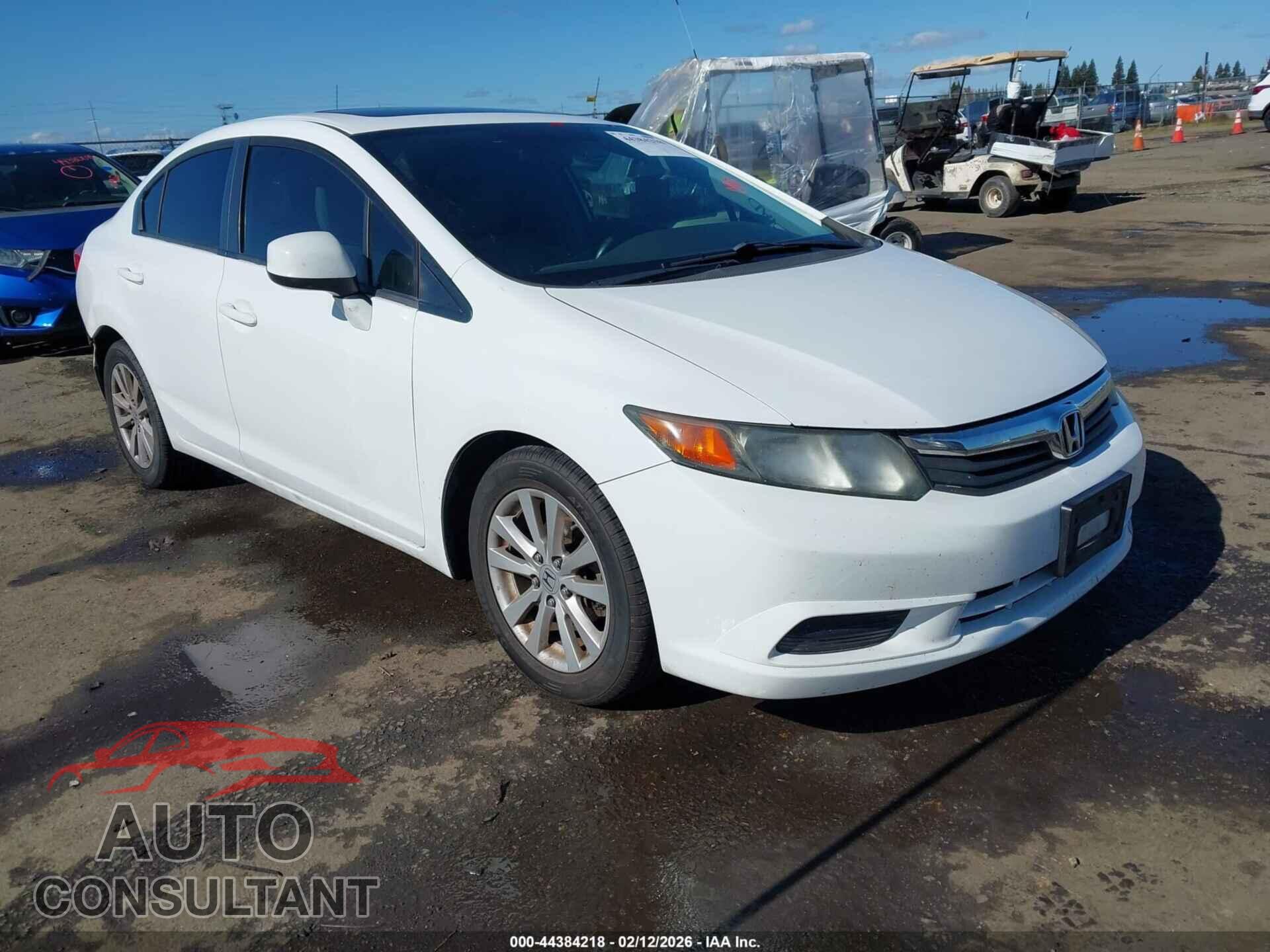 HONDA CIVIC 2012 - 2HGFB2F93CH534312
