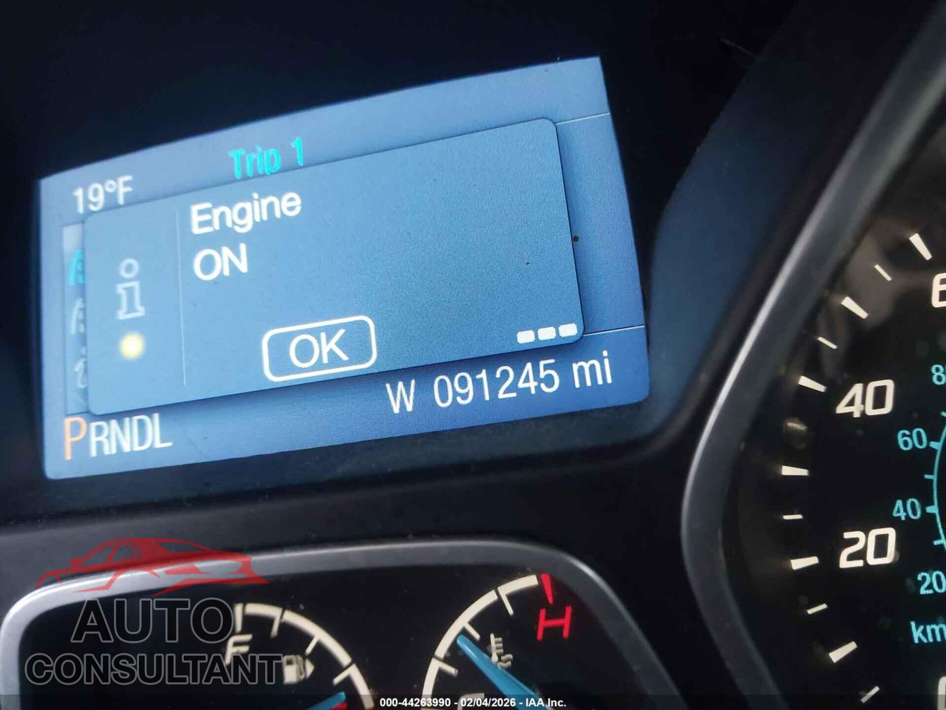 FORD FOCUS 2014 - 1FADP3F2XEL245777
