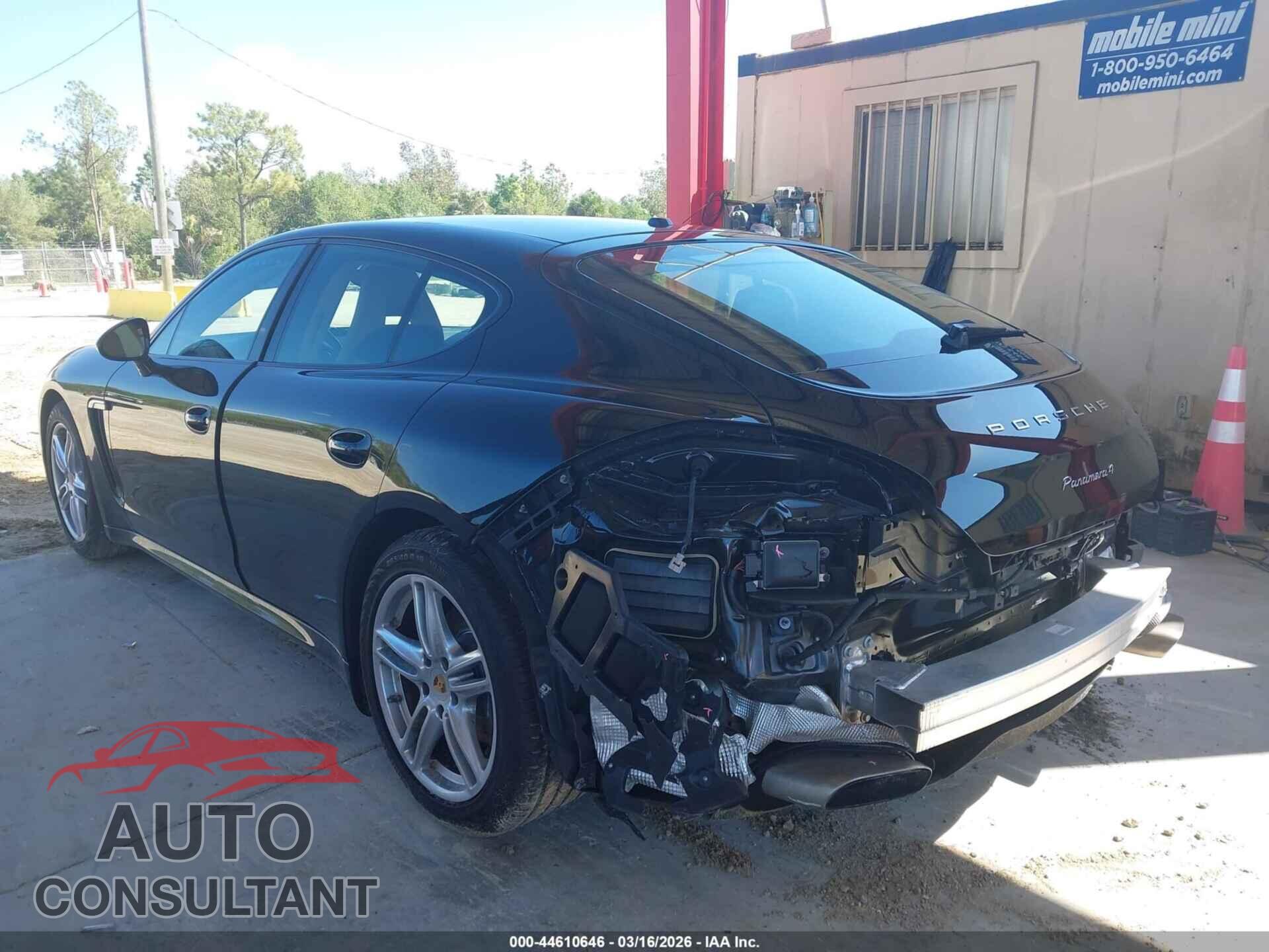 PORSCHE PANAMERA 2016 - WP0AA2A76GL002112