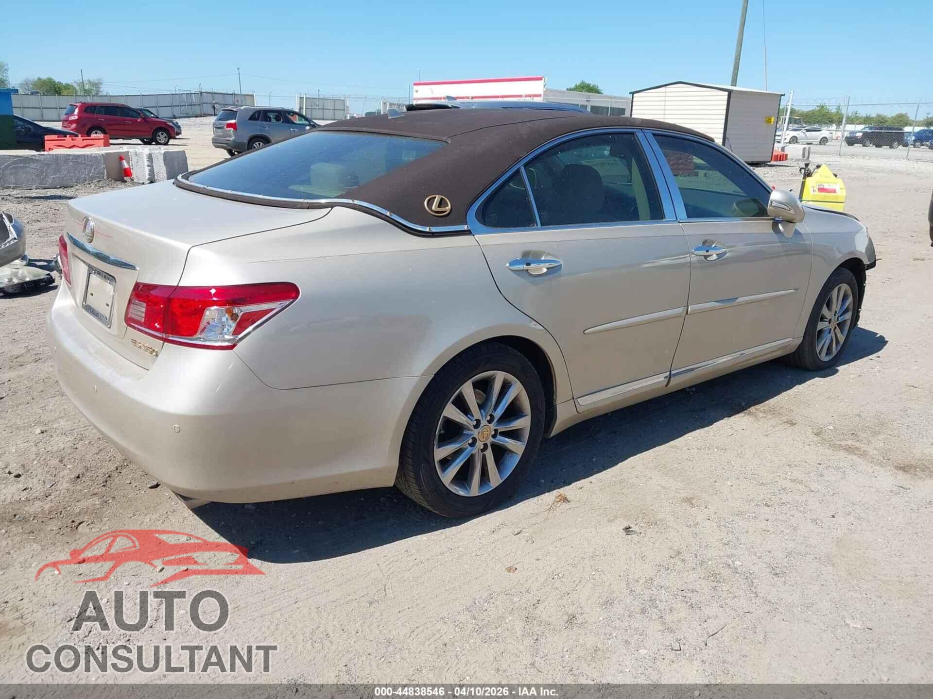 LEXUS ES 350 2011 - JTHBK1EG7B2454881