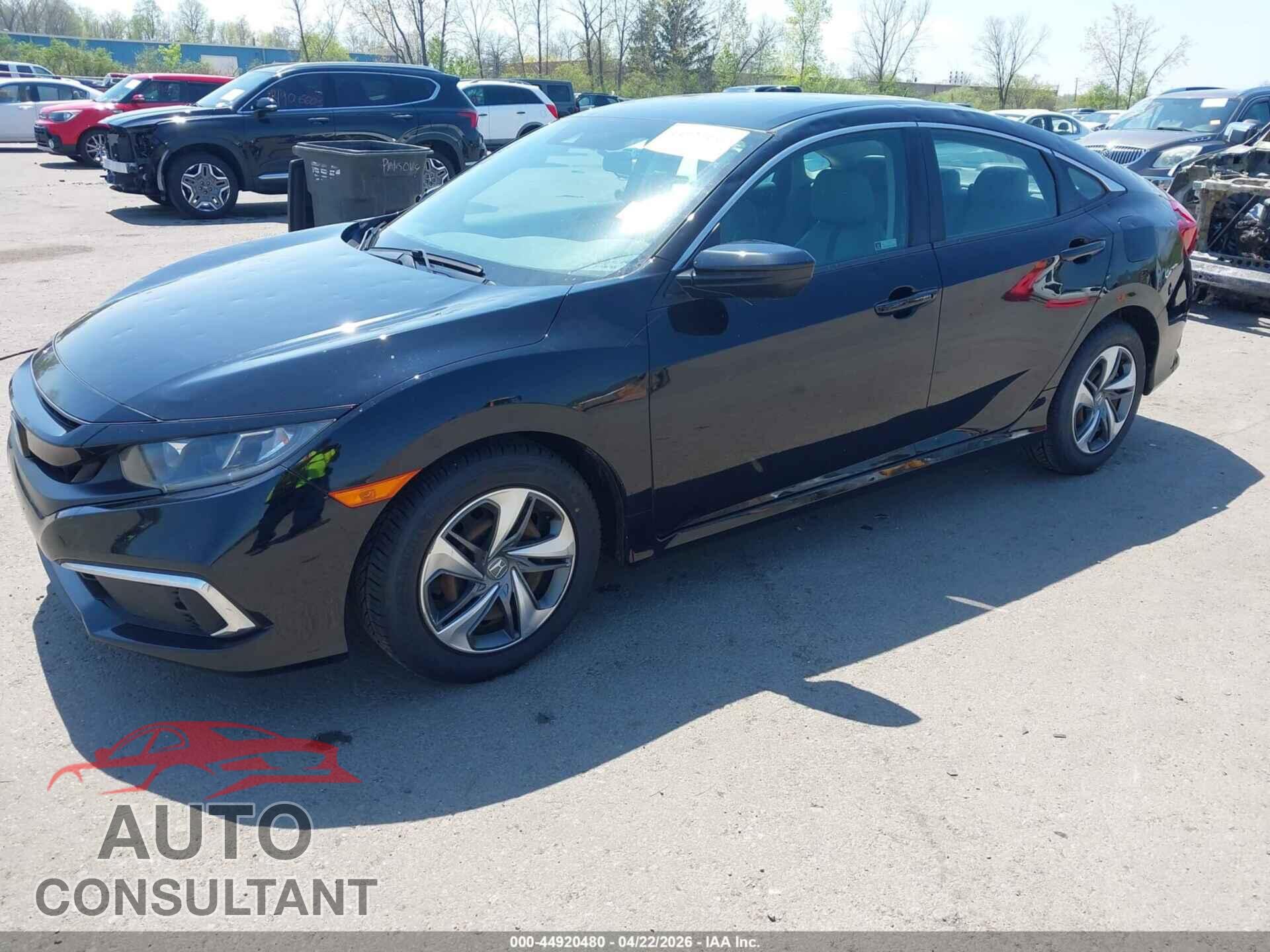 HONDA CIVIC 2019 - 2HGFC2F66KH552336