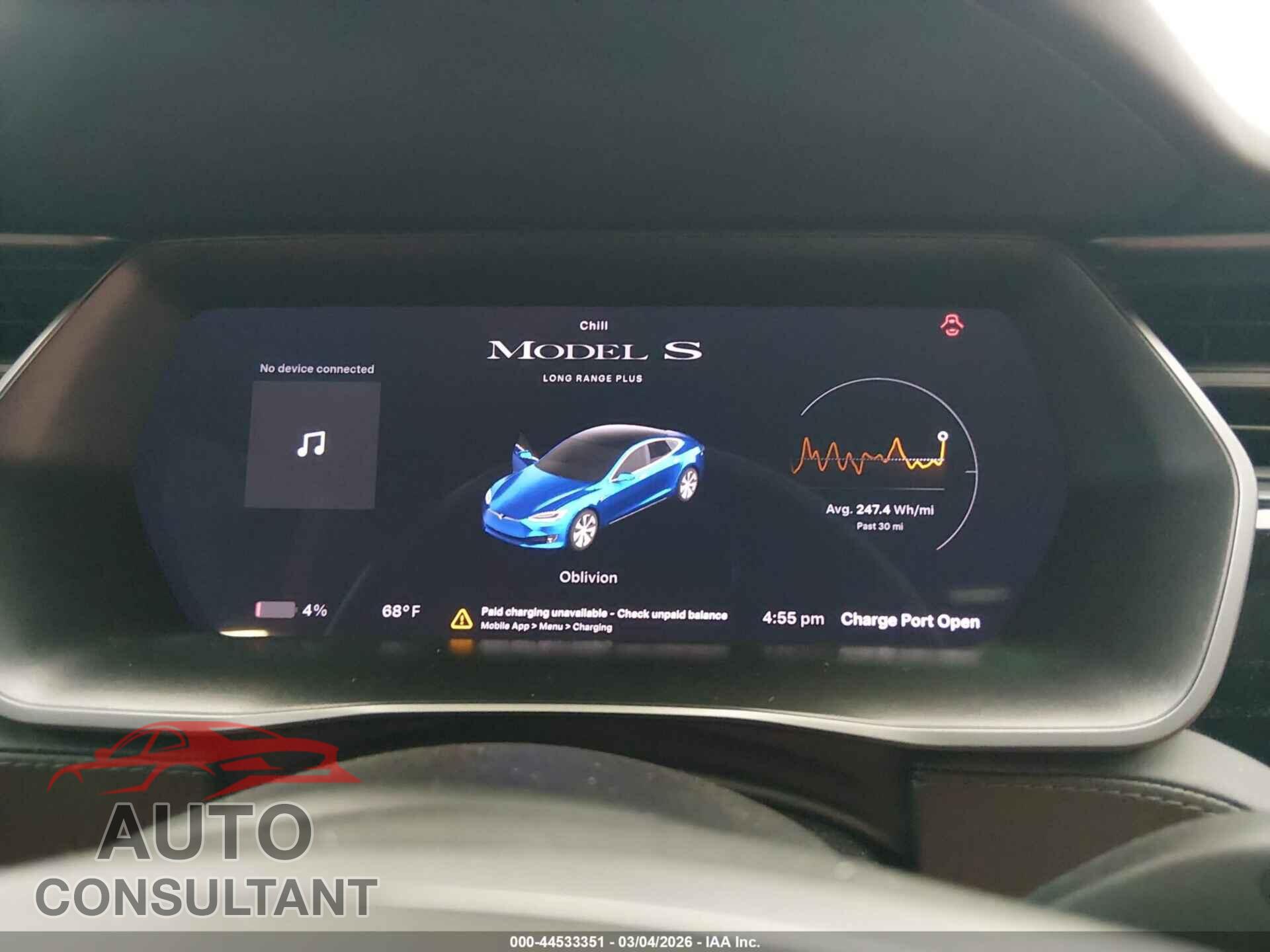 TESLA MODEL S 2020 - 5YJSA1E26LF385219