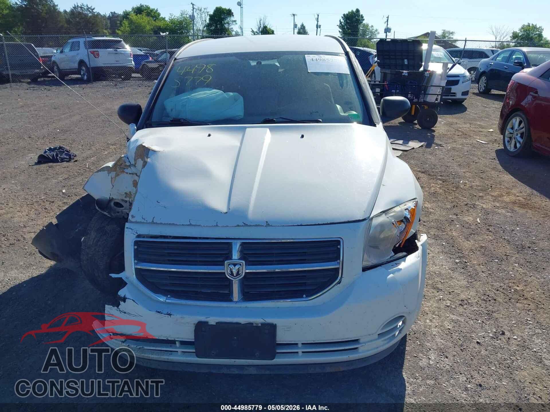 DODGE CALIBER 2010 - 1B3CB4HA6AD607897