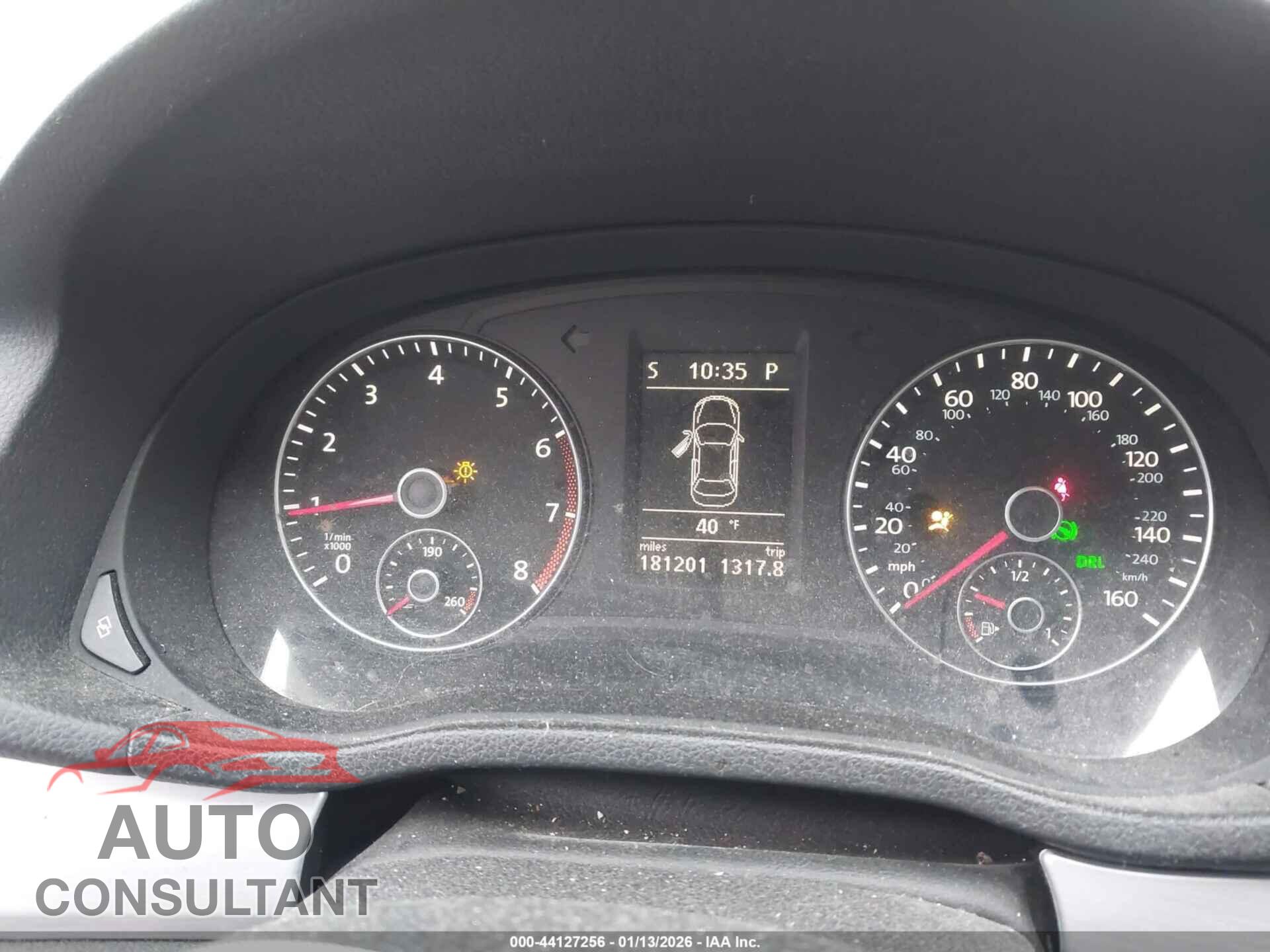 VOLKSWAGEN PASSAT 2012 - 1VWBH7A39CC075170
