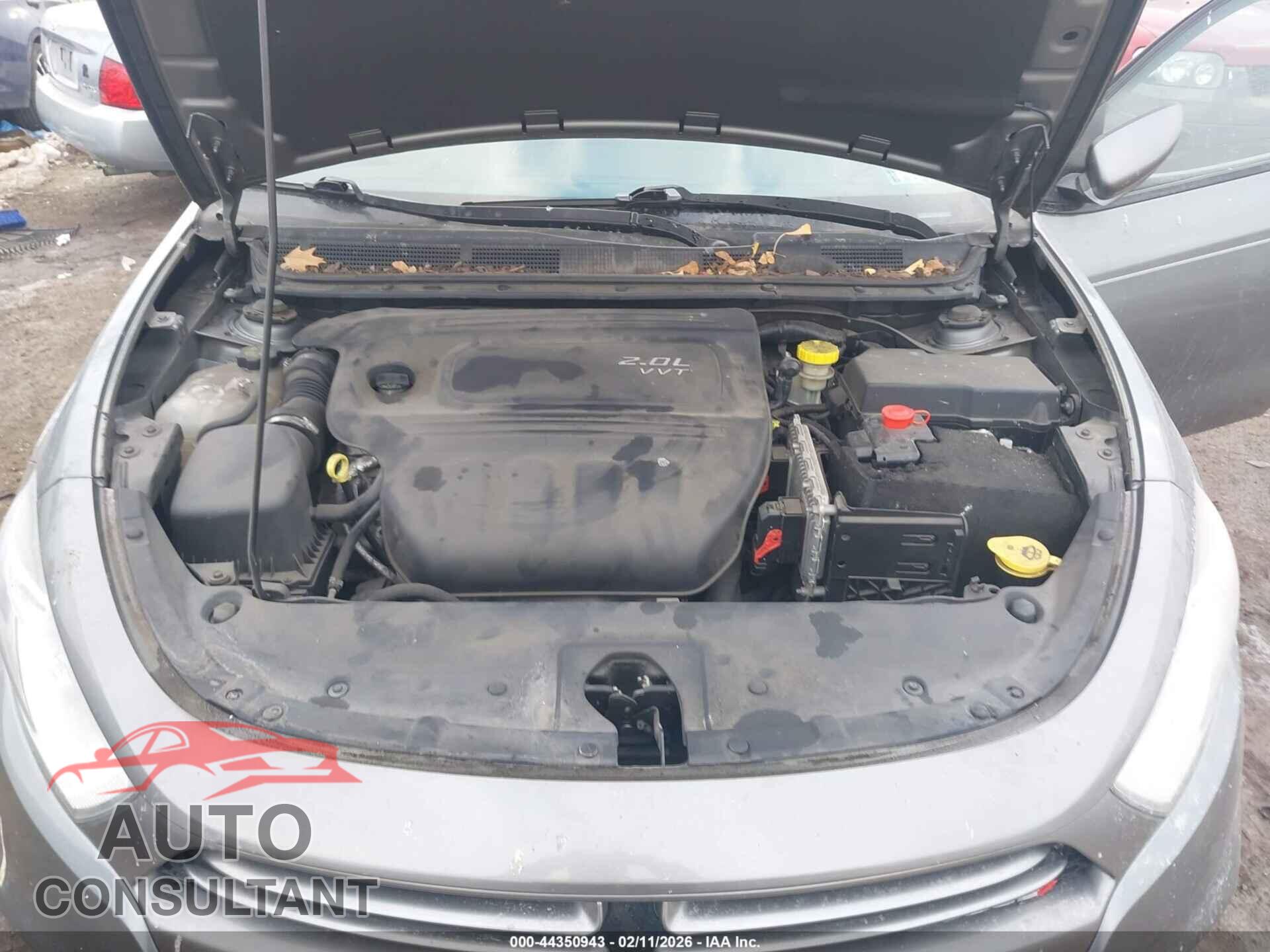 DODGE DART 2013 - 1C3CDFBA9DD105603
